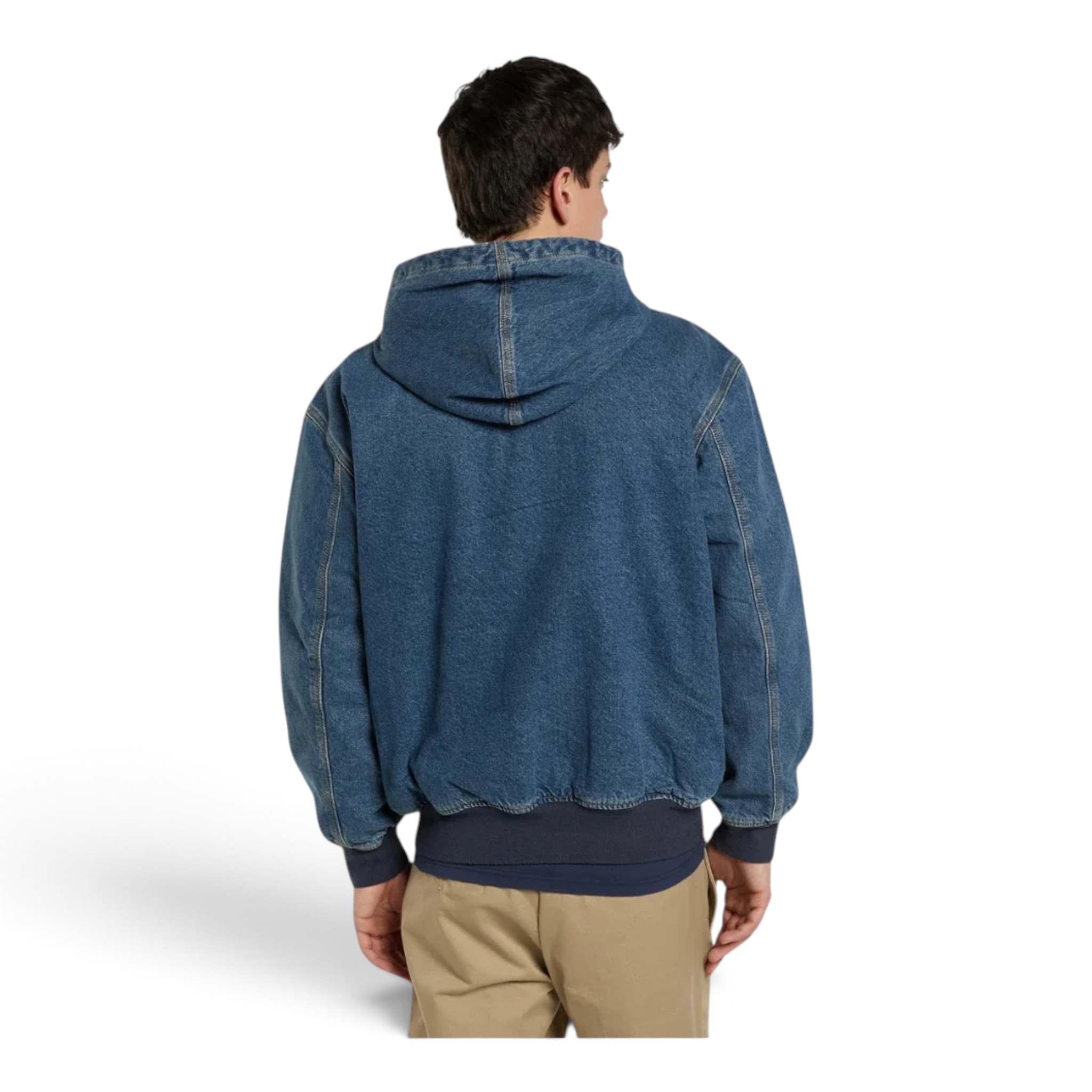 Dickies Hilham Lined Denim Hooded Bomber Jacket