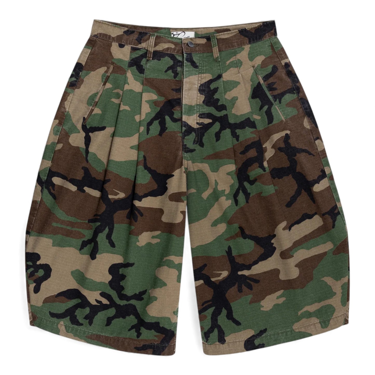 ART COMMUNITY WASHED CAMO DIPTYCH JORT