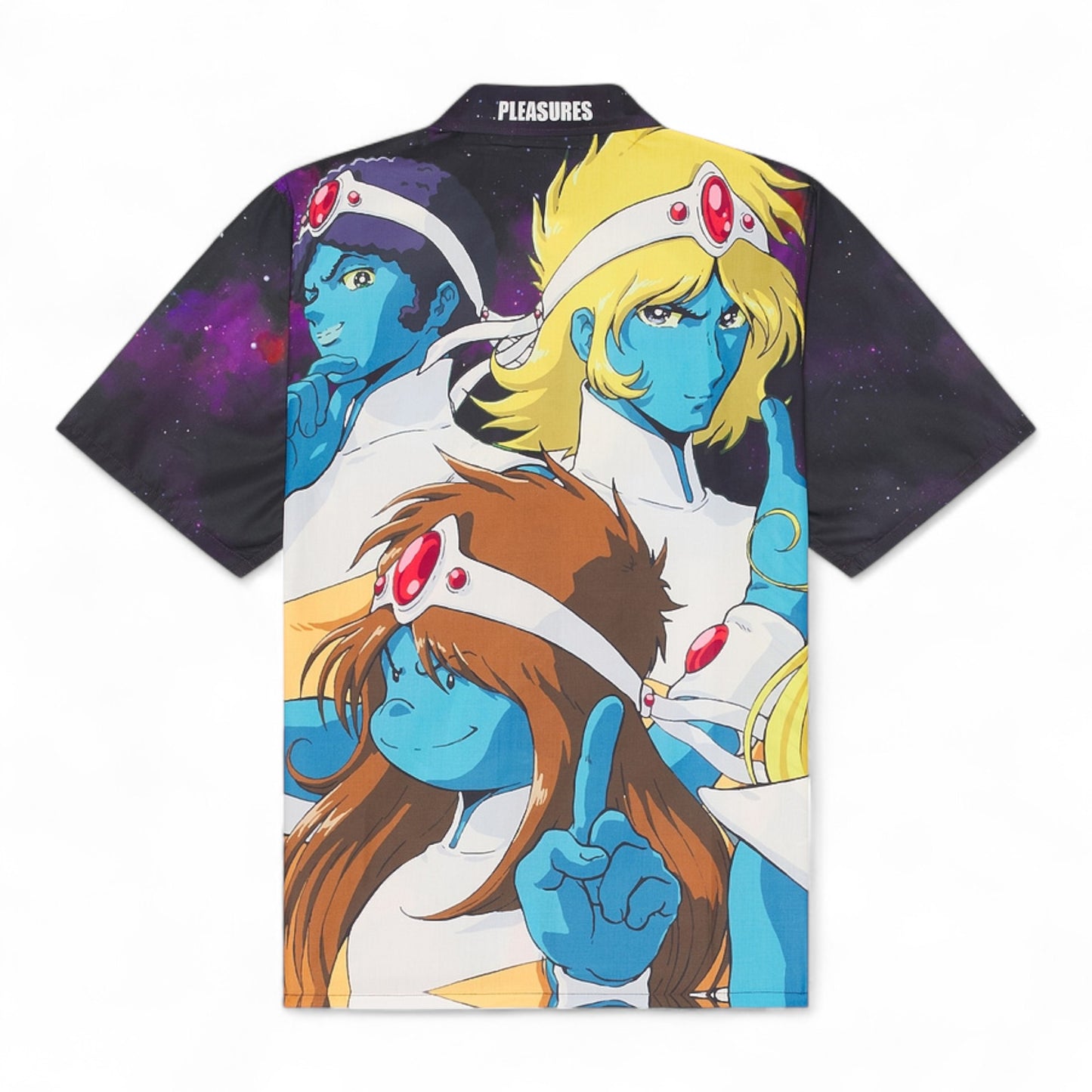 PLEASURES x DAFT PUNK INTERSTELLA BUTTON UP