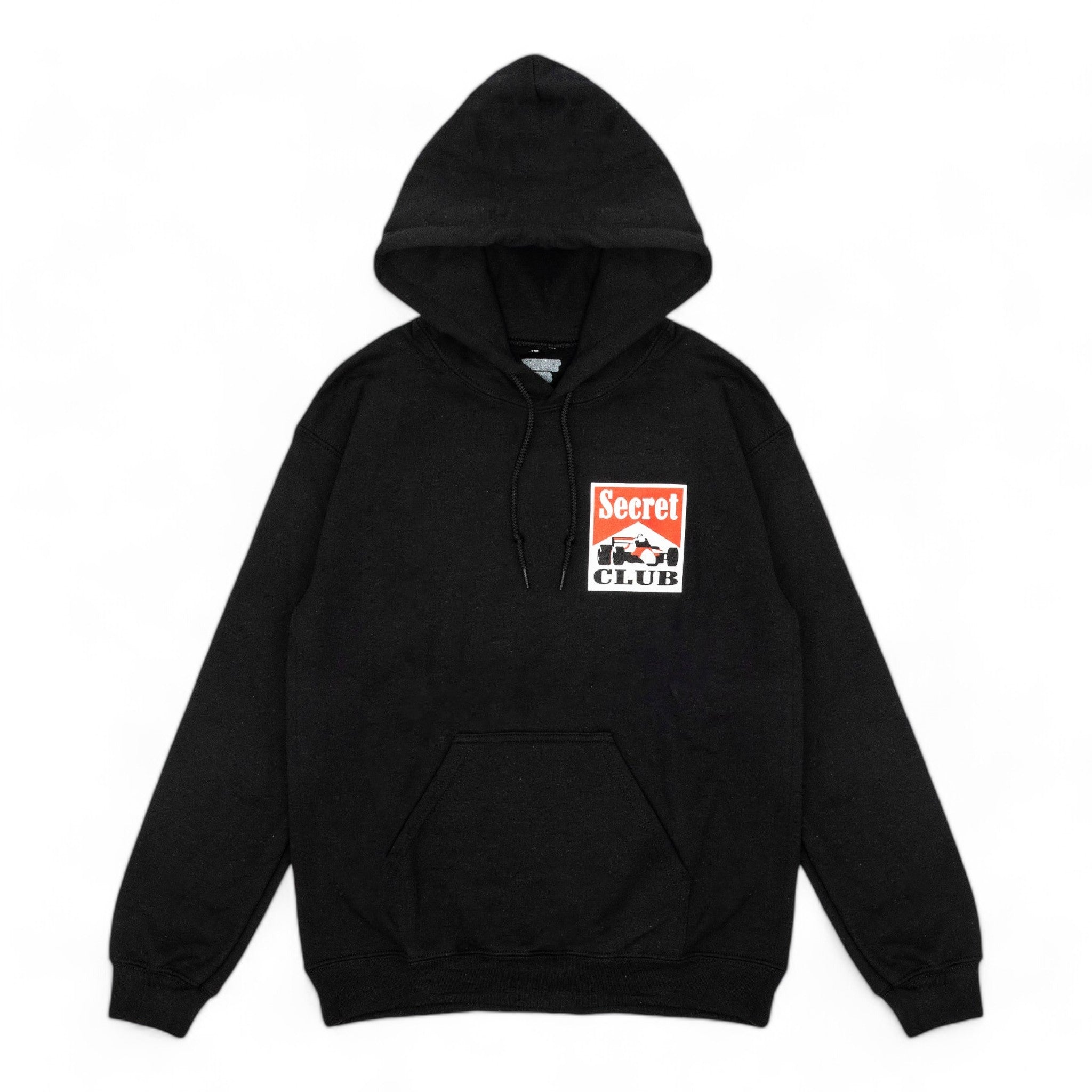 Market Secret Club Mens Racing Hoodie