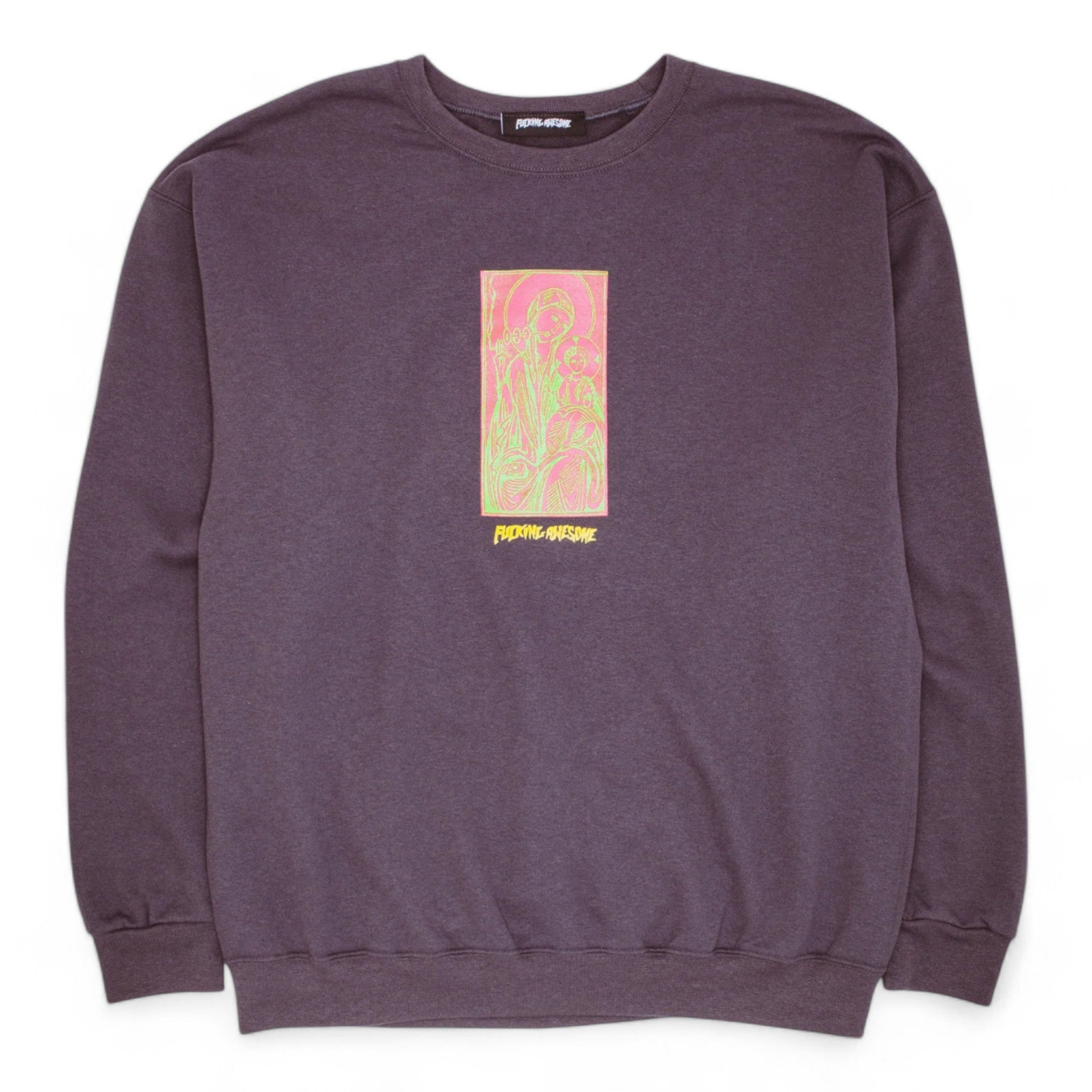 Fucking Awesome Hate The Pain Away Crewneck
