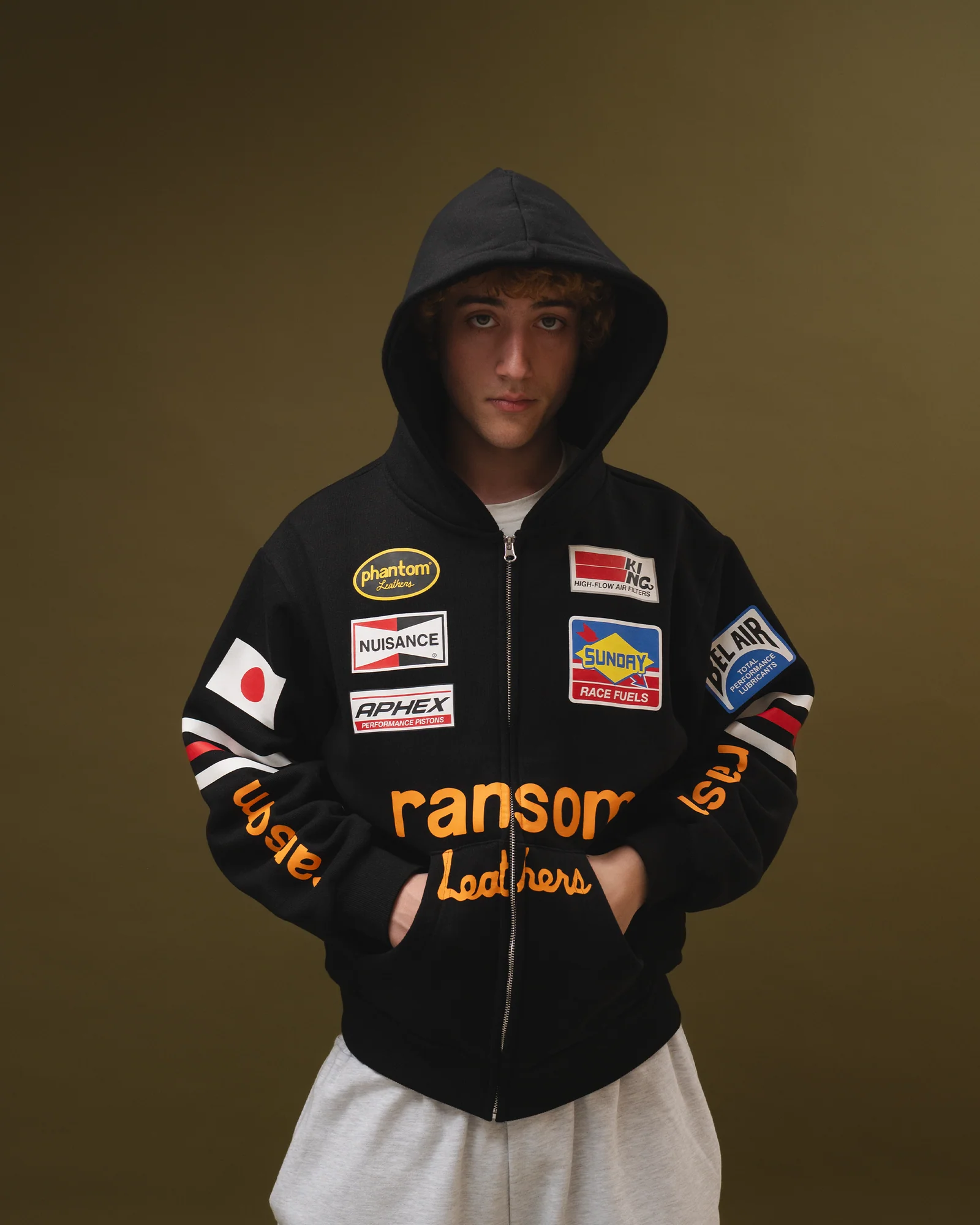 Bravest Studios Ransom Zip Hoodie Black