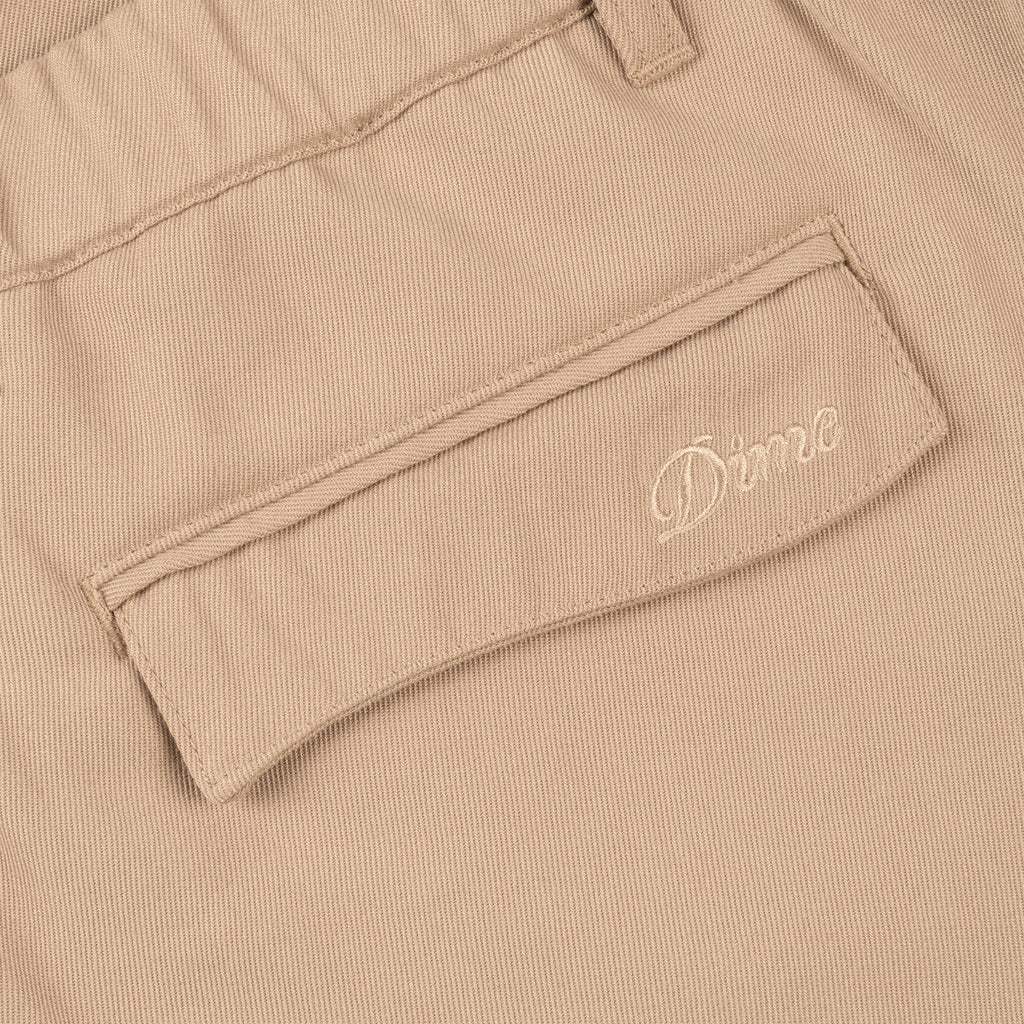 DIME PLEATED TWILL PANTS