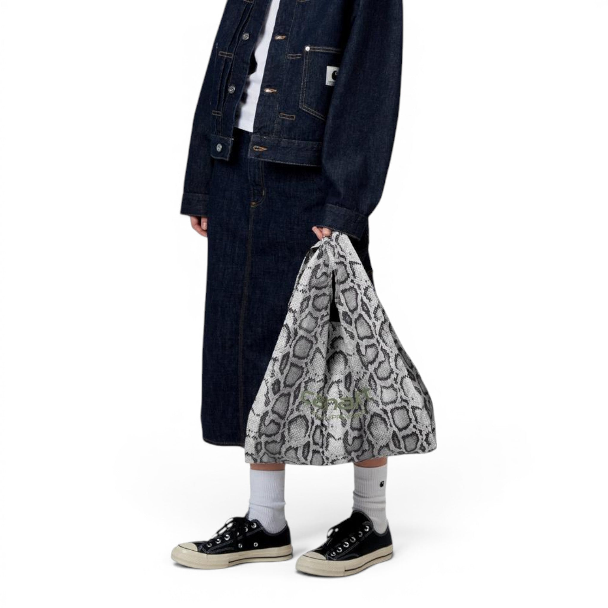 Carhartt WIP  Snake Camo Shopping Bag