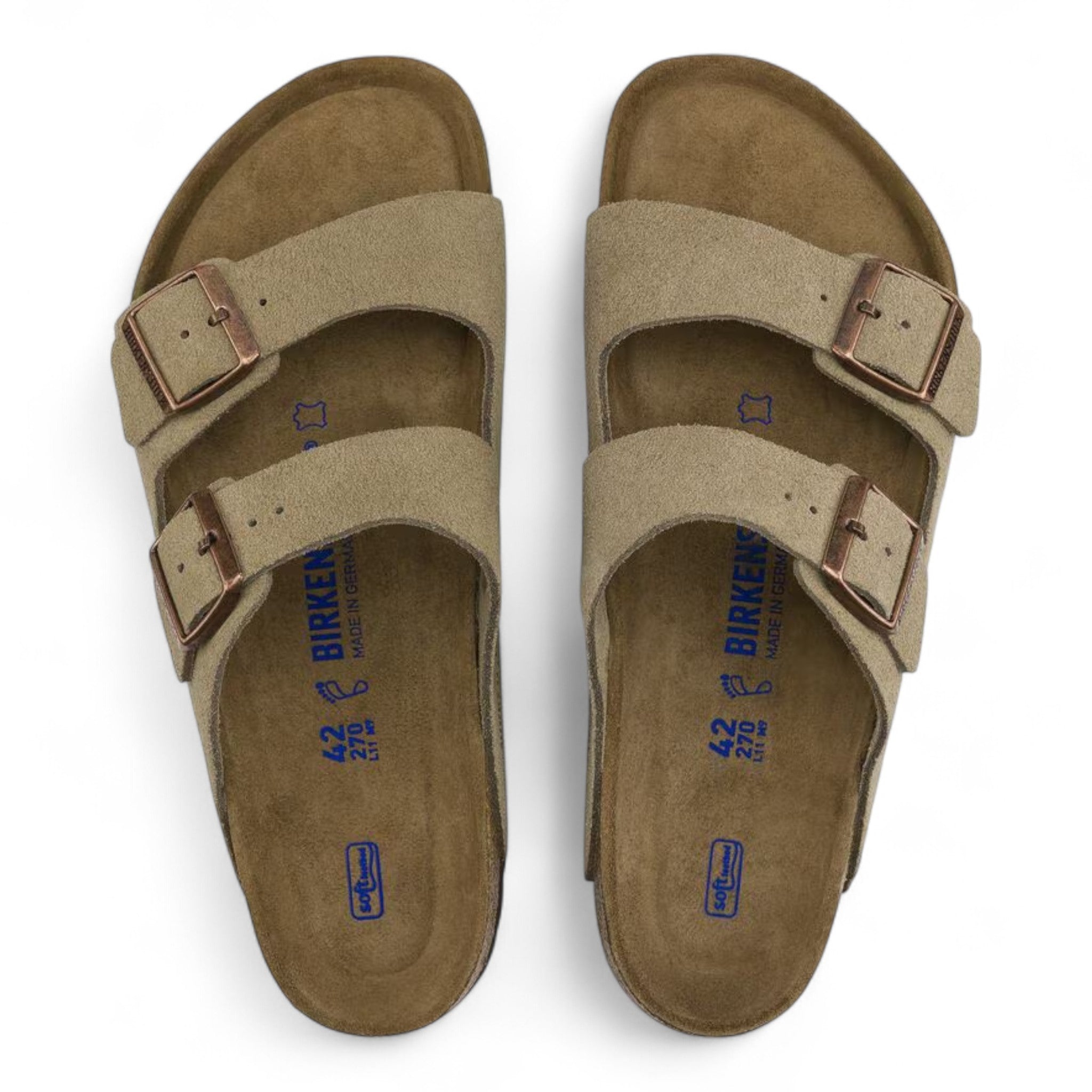 Birkenstock Arizona Bs Soft Footbed Taupe