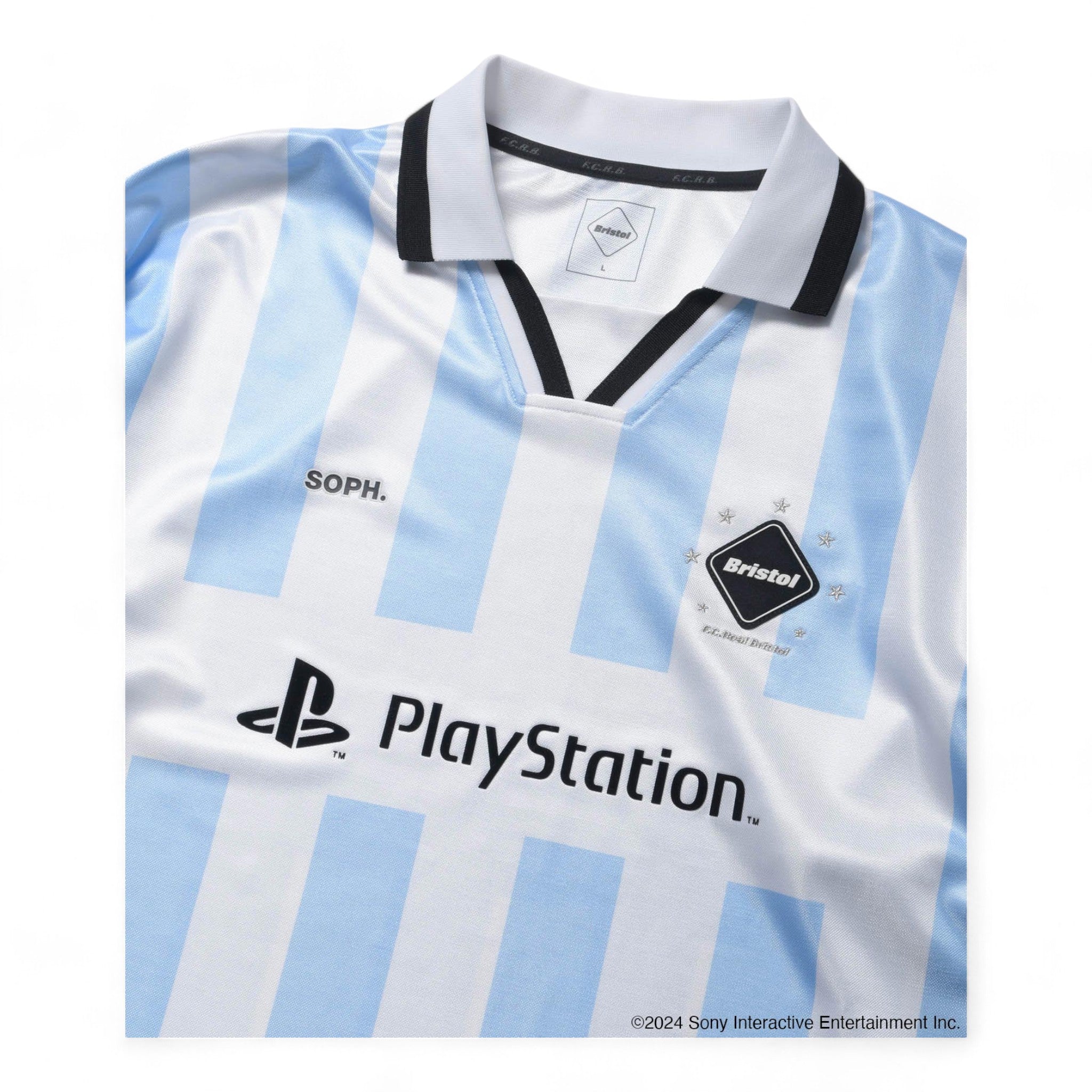 F.c Real Bristol X Playstation. L/s Oversized Game Shirt