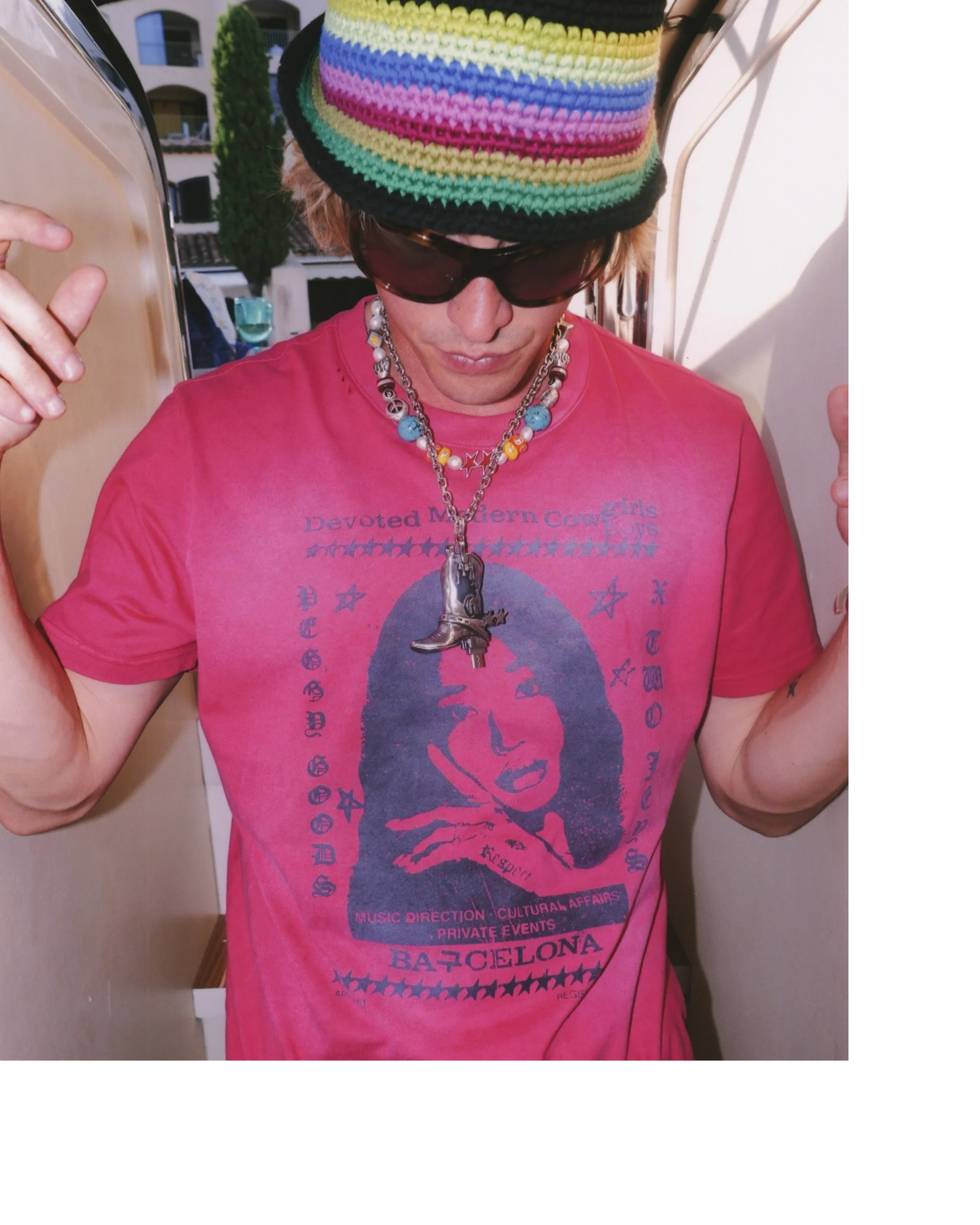TwoJeys TJ x PG Bussines Tee Pink