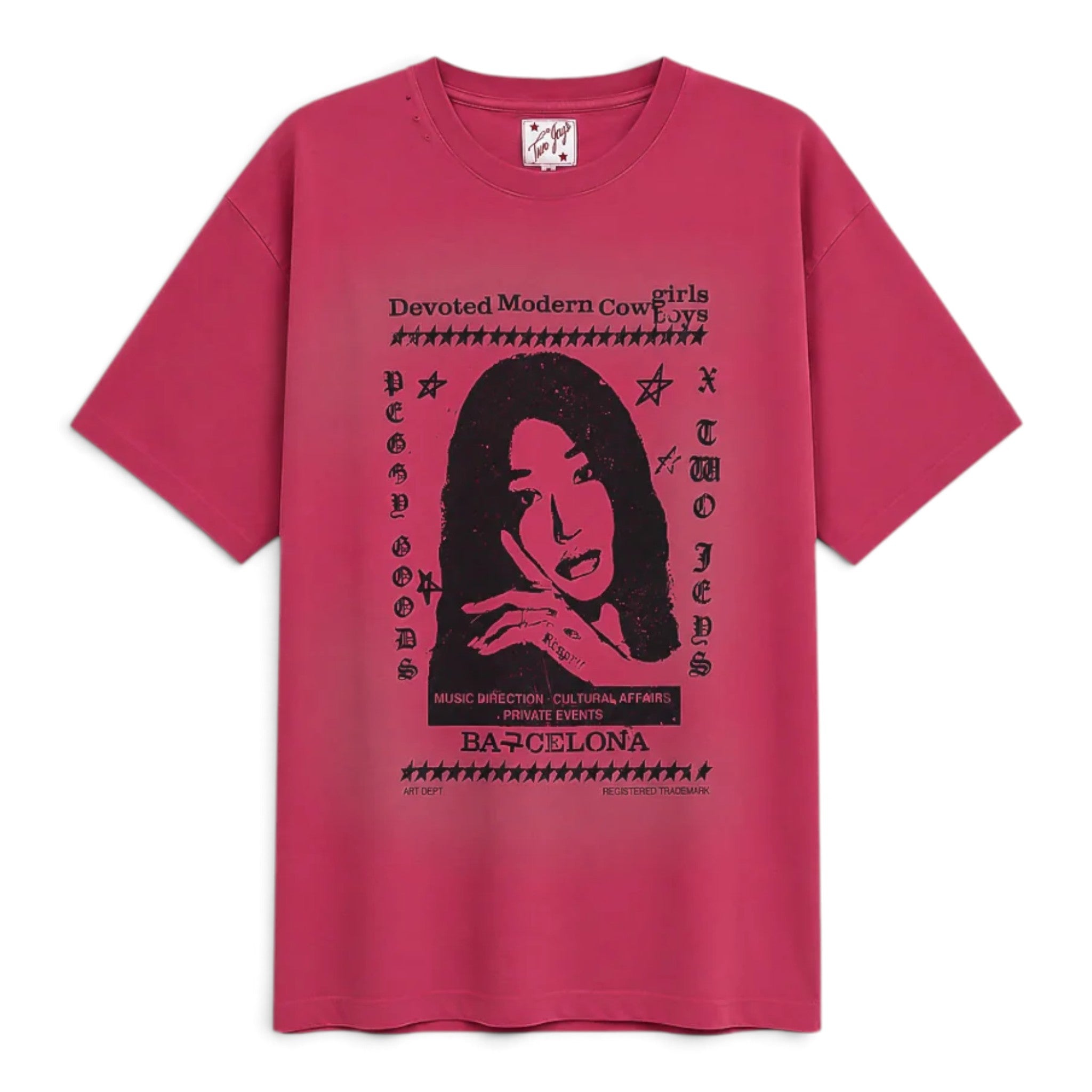 TwoJeys TJ x PG Bussines Tee Pink