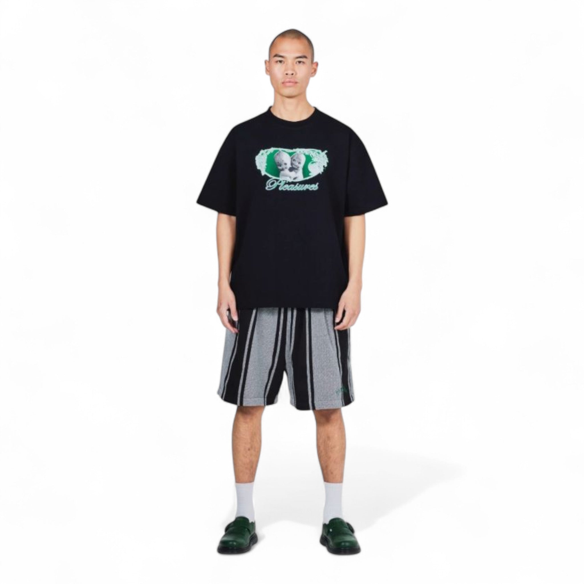 Pleasures Rug Wide Shorts