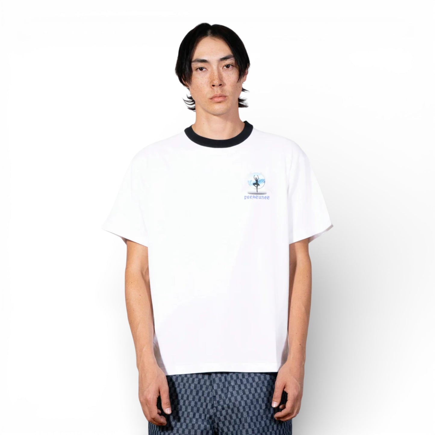 PLEASURES ANGEL PLACE RINGER T-SHIRT