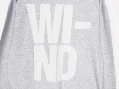 Wind And Sea Hyphen Logo L/s