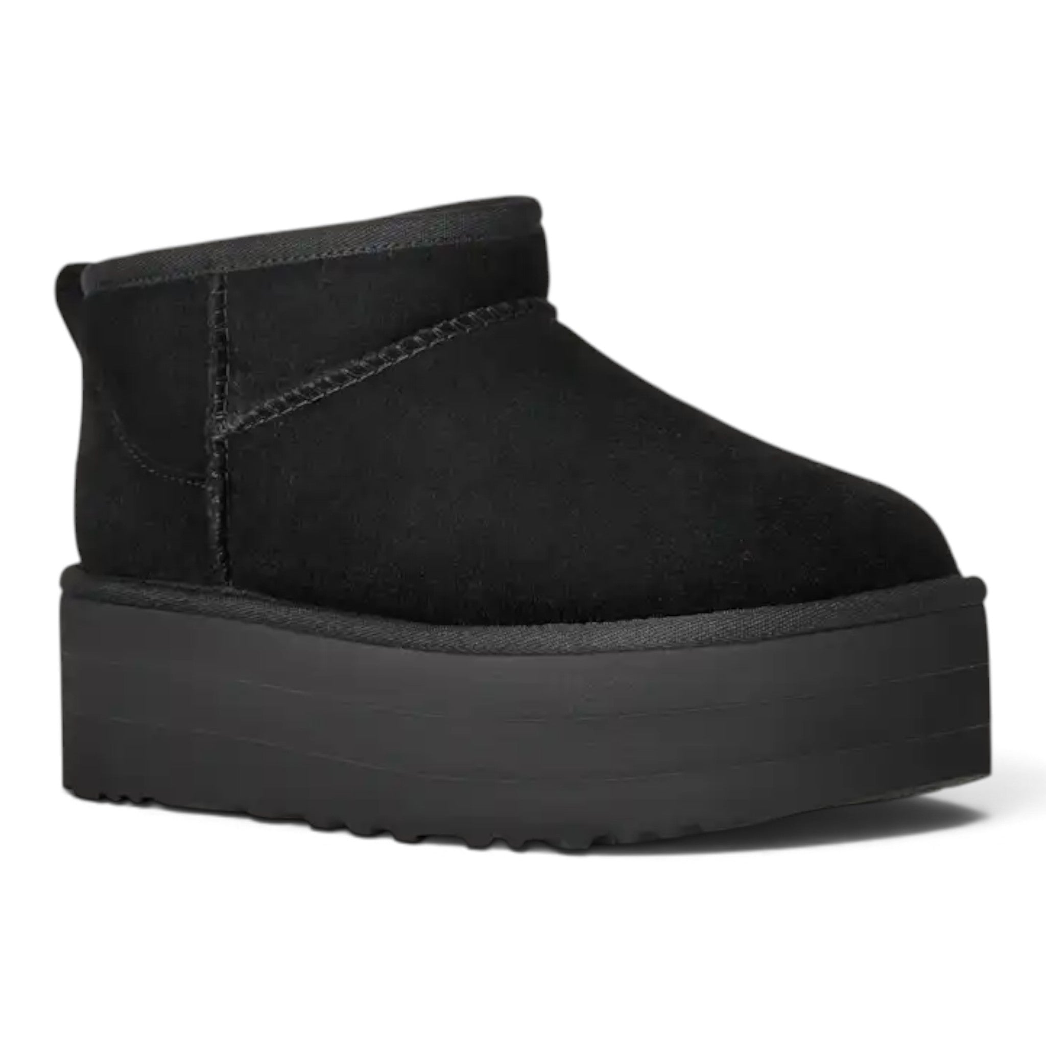 Womens Ugg Classic Ultra Mini Platform Black