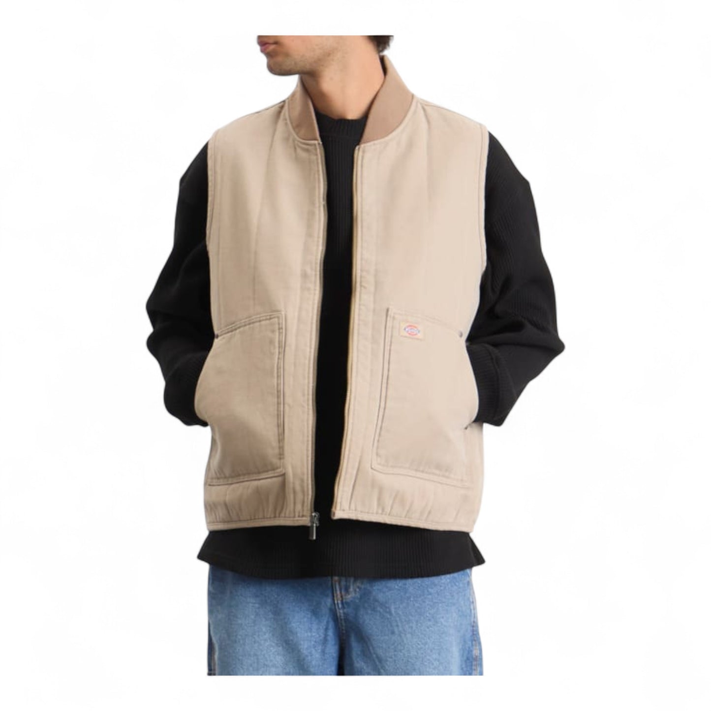 DICKIES QUILTED CANVAS VEST
