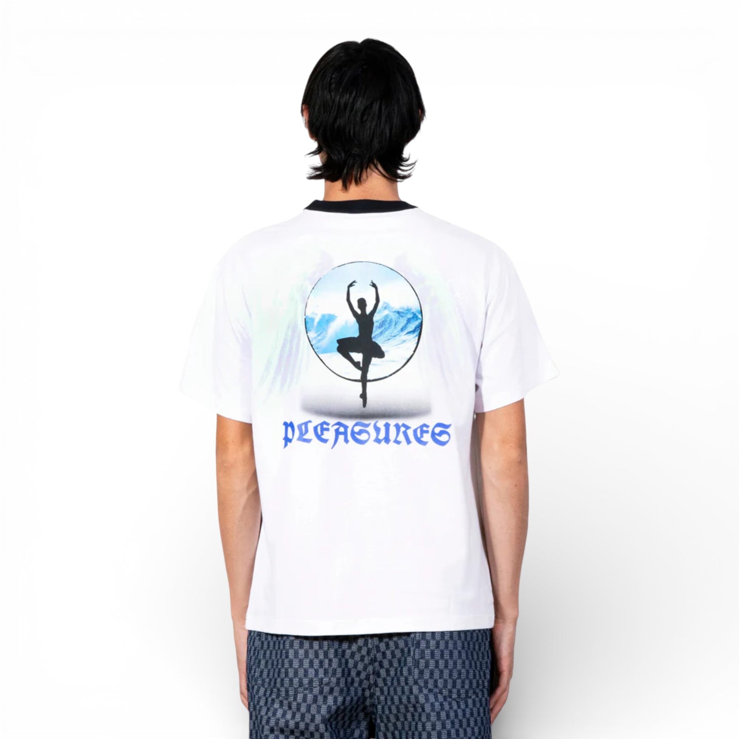 PLEASURES ANGEL PLACE RINGER T-SHIRT