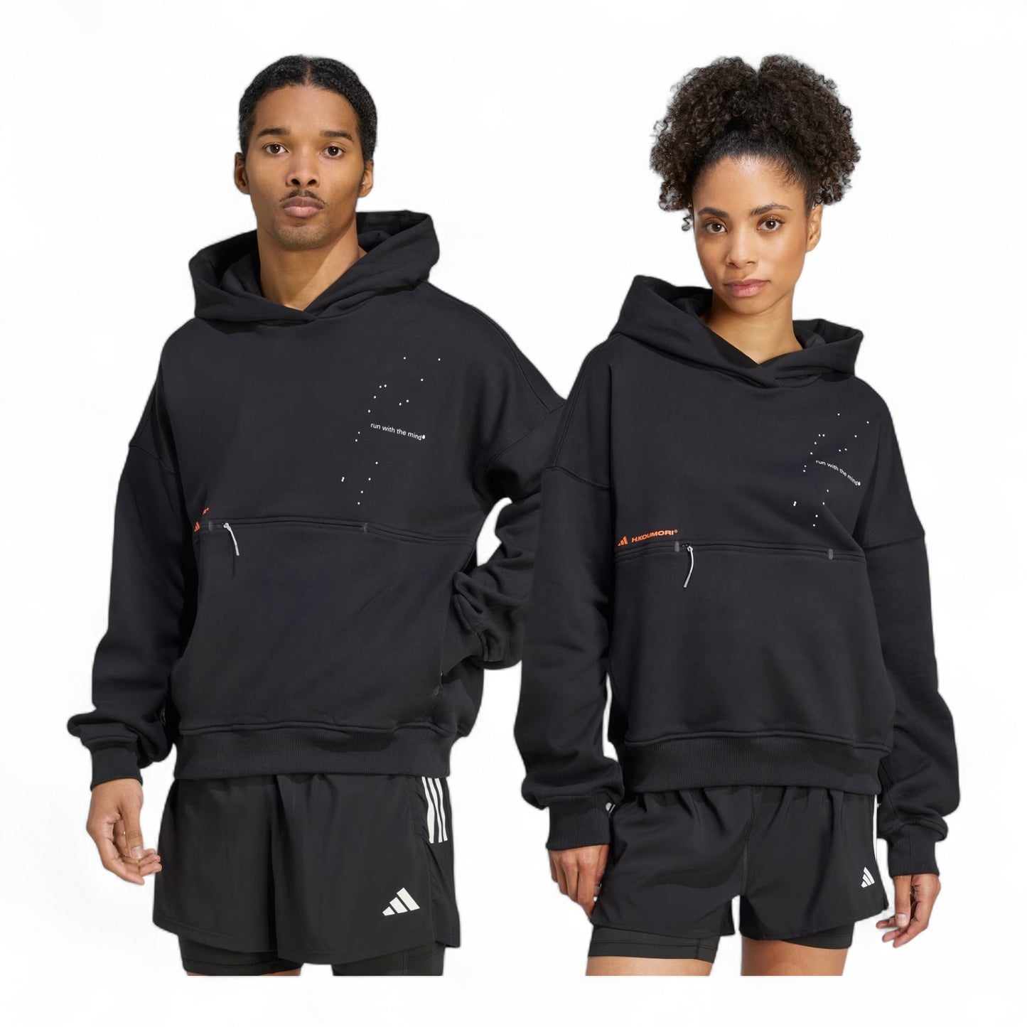 ADIDAS ADI365 H.KOUMORI RUNNING HOODIE