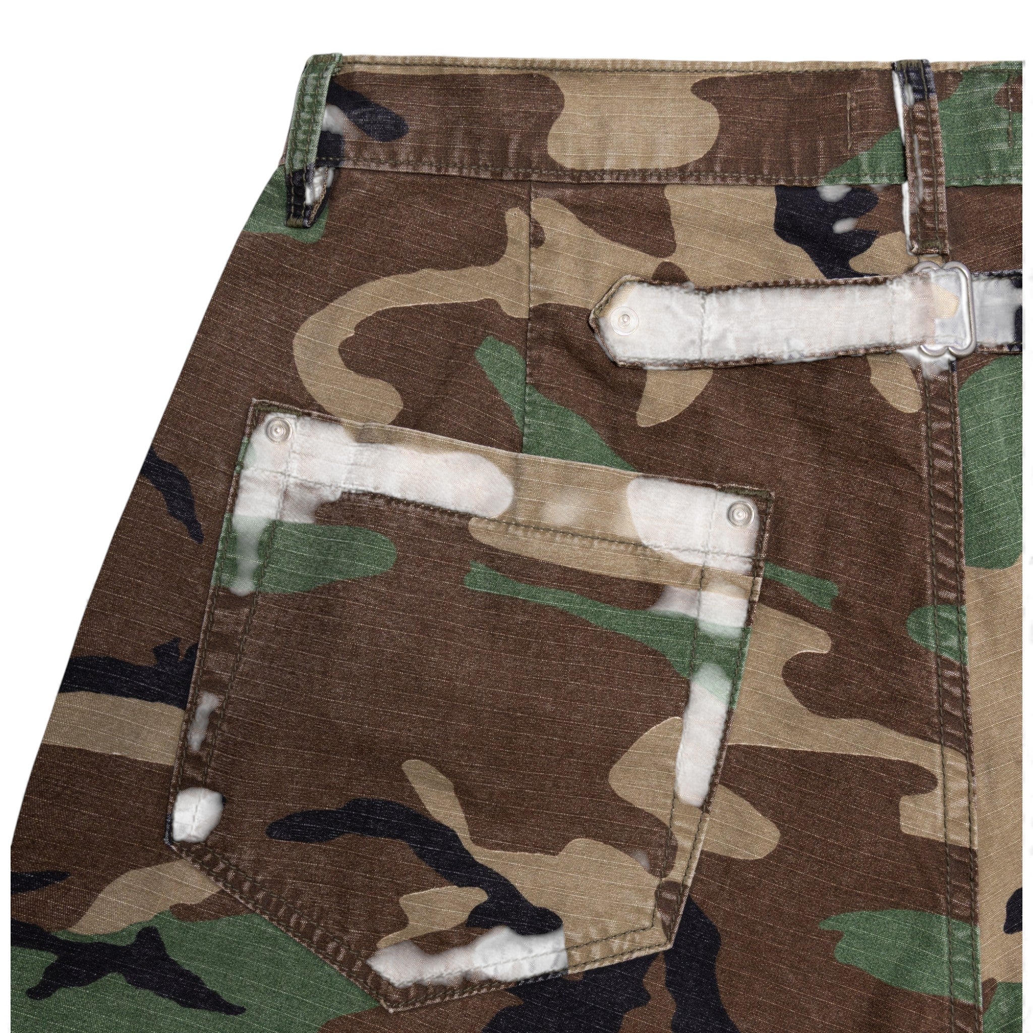 Art Community Washed Camo Diptych Jort