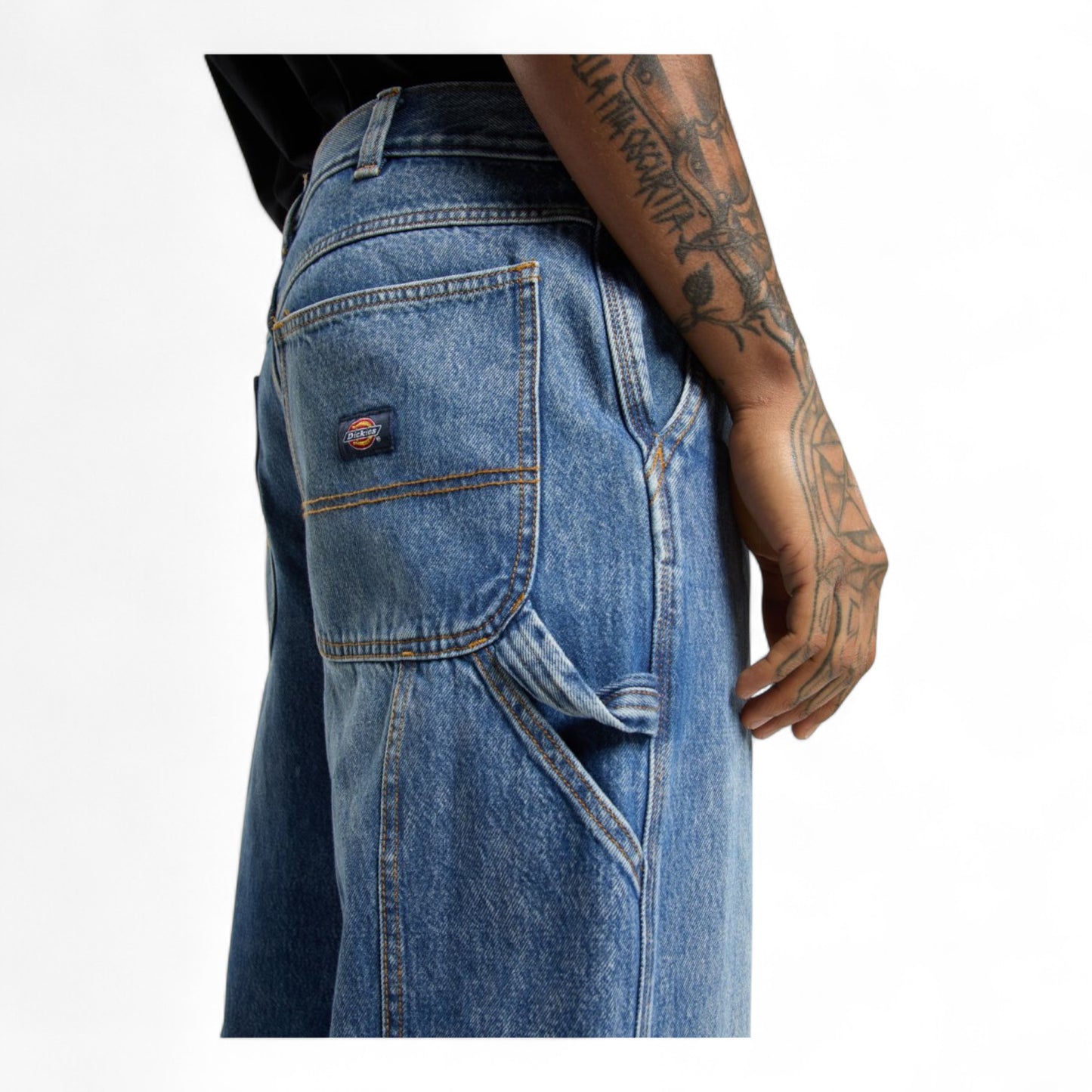 DICKIES LOOSE DENIM PAINTER PANTS