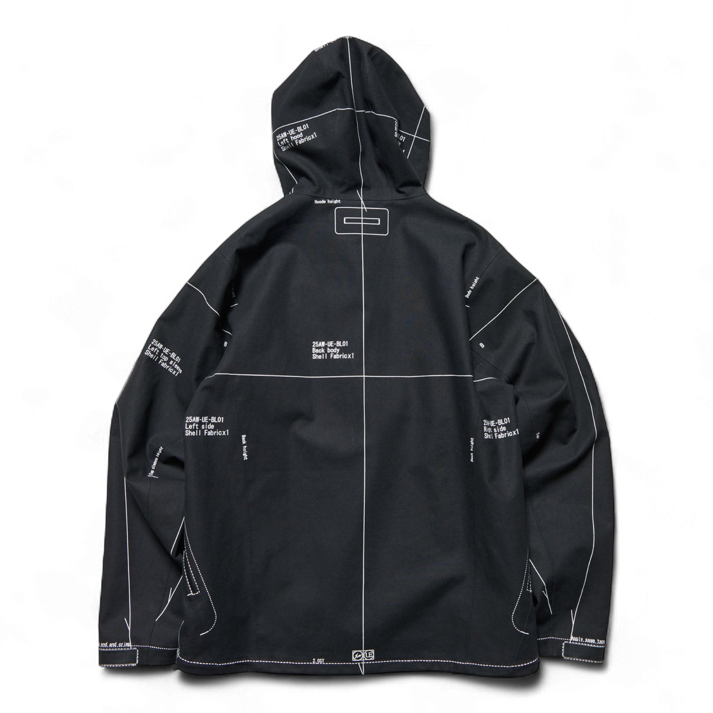 UNIFORM EXPERIMENT X FRAGMENT MAP-OUT 3-LAYER MOUNTAIN PARKA