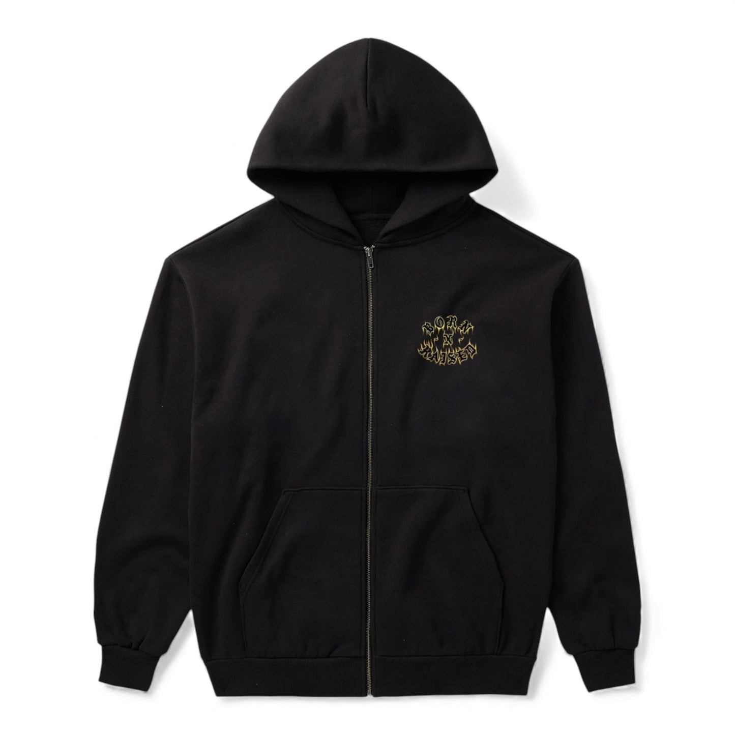 BORN X RAISED GUADALUPE ZIP-UP HOODIE