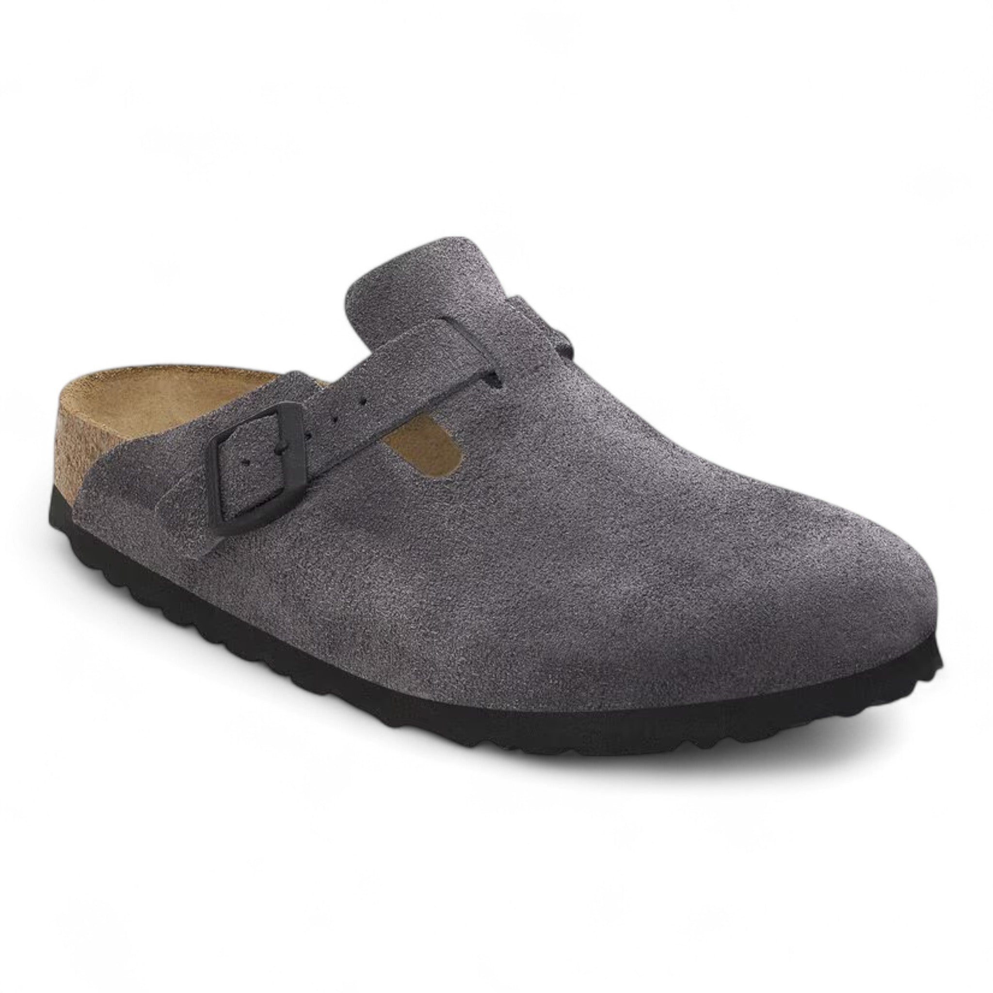 Birkenstock Boston Bs Velvet Grey