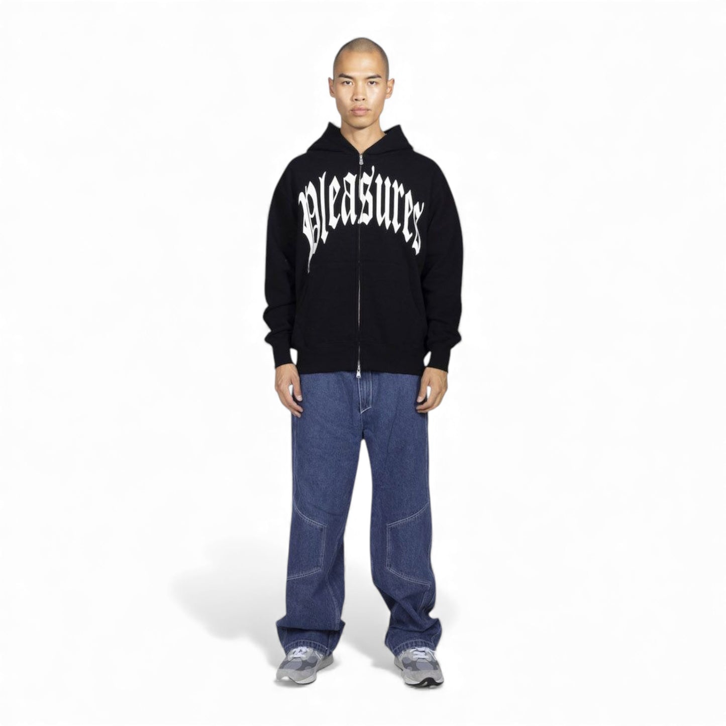 PLEASURES TWITCH ZIP HOODIE