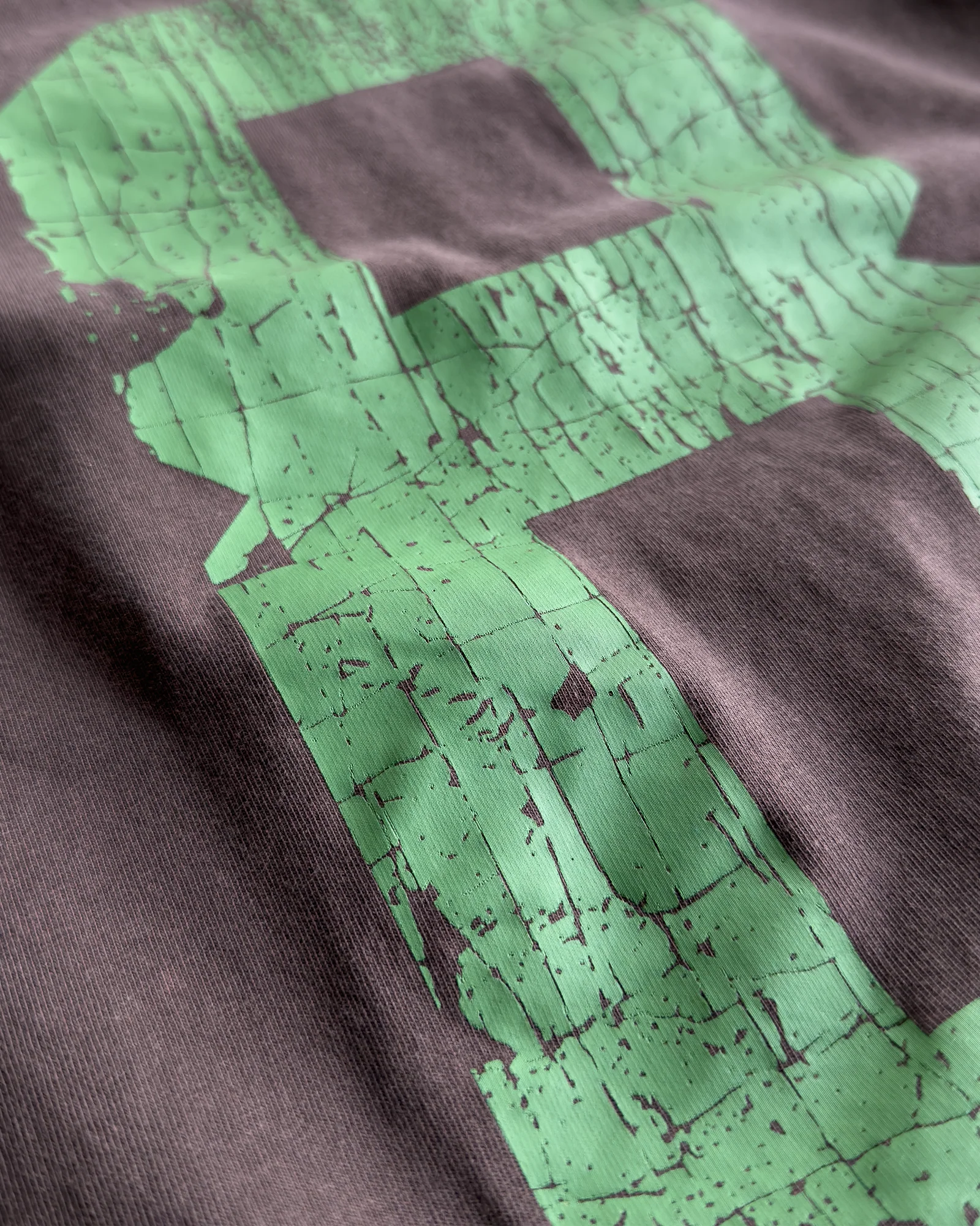 Bravest Studios Brown Number 8 Thermal Tee