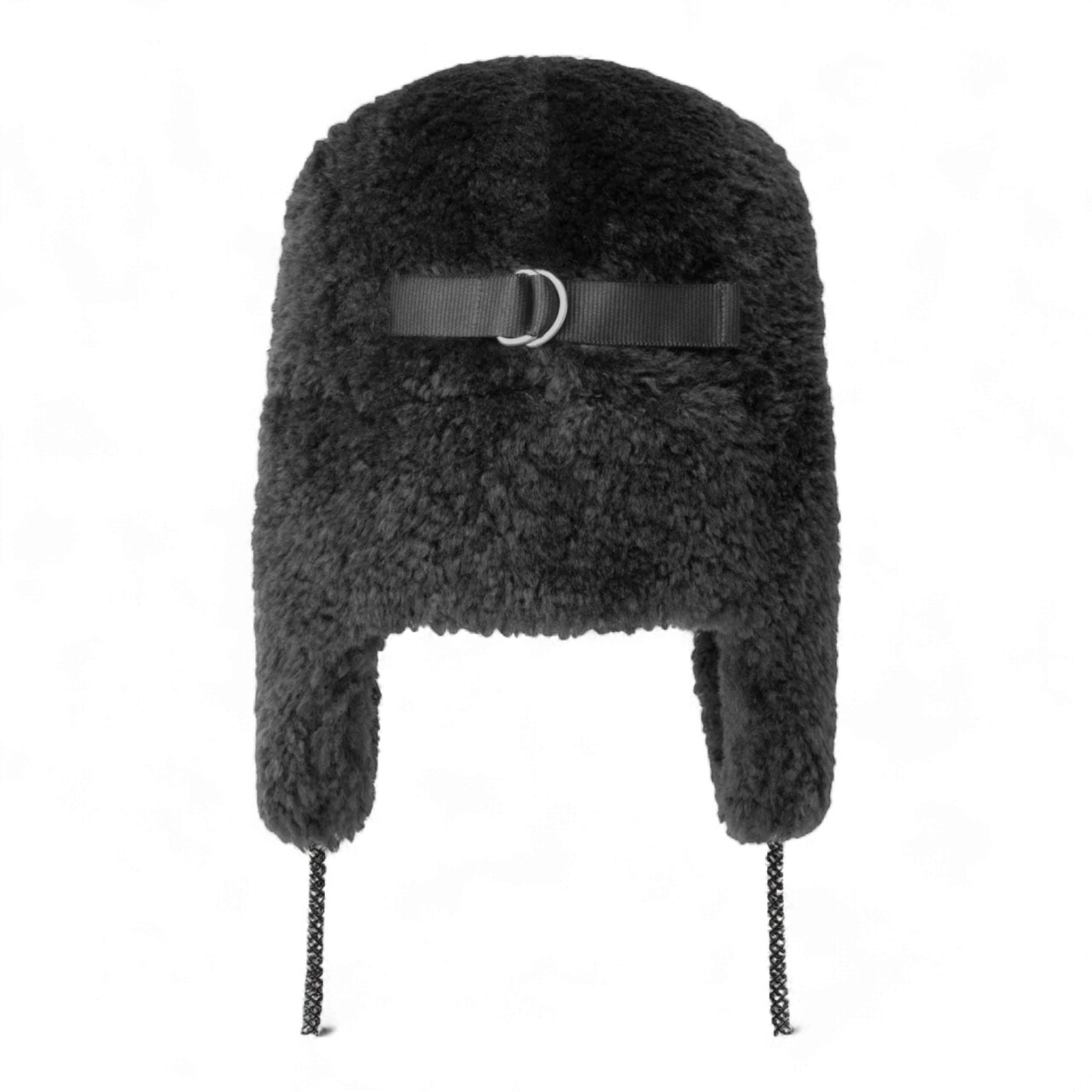 Kangol Faux Shearling Utility Flap Cap