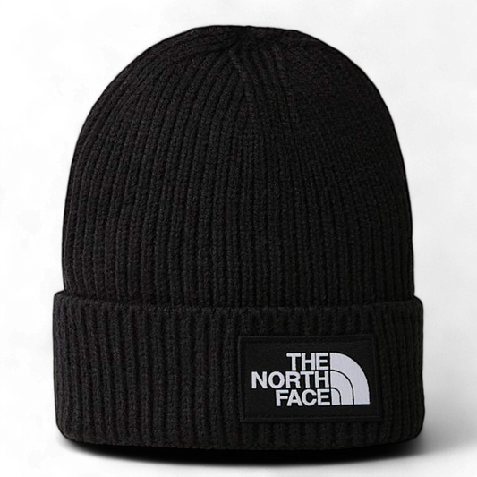 THE NORTH FACE TNF LOGO BOX CUFFED BEANIE