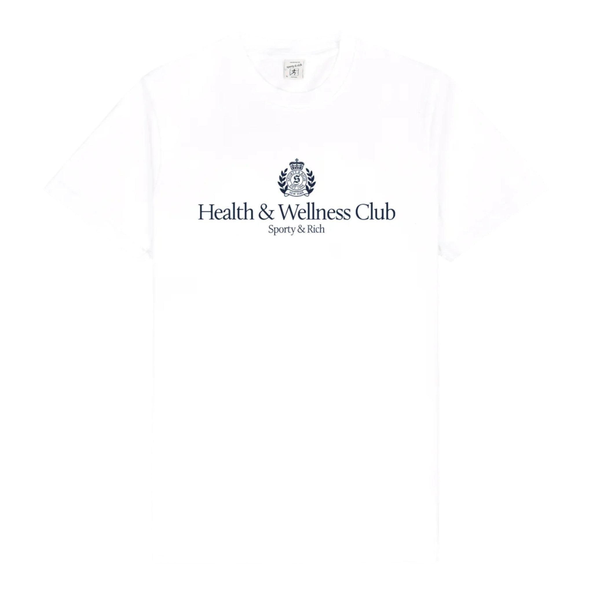 Sporty & Rich H&W Crest T-Shirt