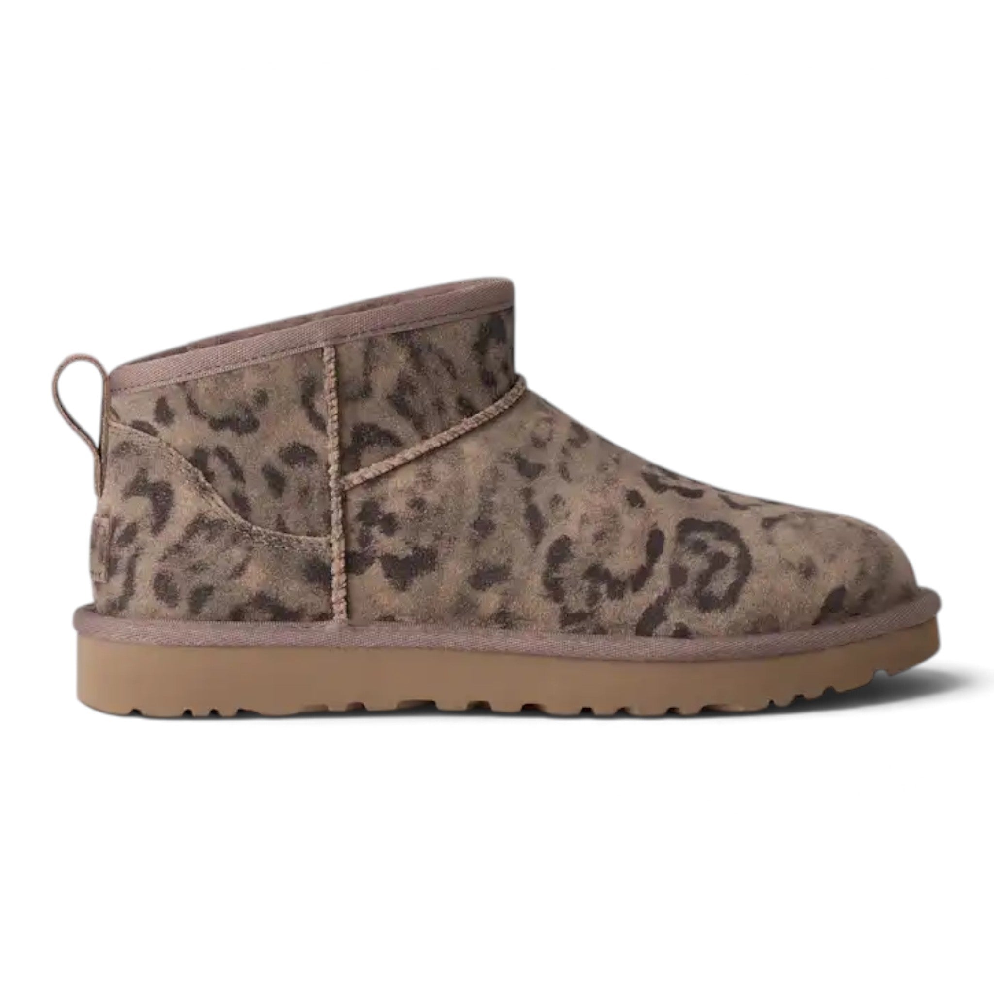 Womens Ugg Classic Ultra Mini Spotted Boot Chestnut