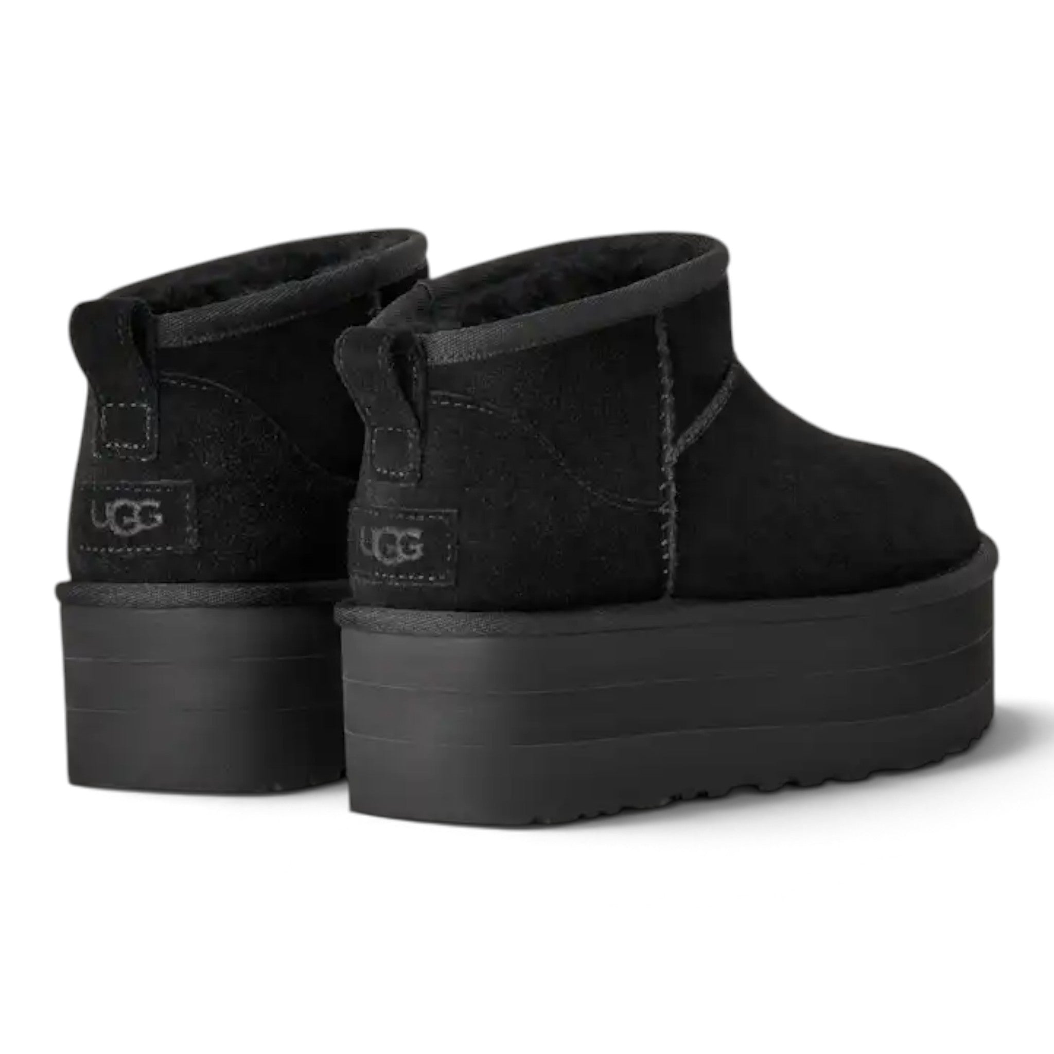 Womens Ugg Classic Ultra Mini Platform Black