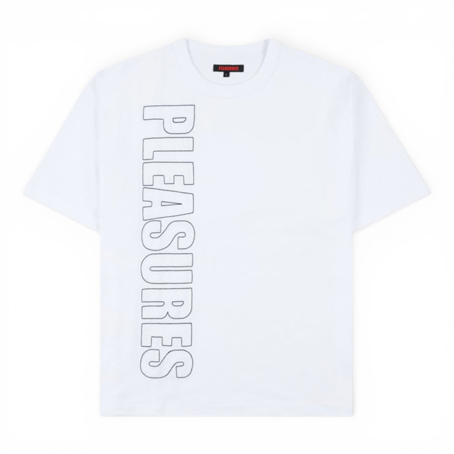 PLEASURES OUTLINE HEAVYWEIGHT SHIRT