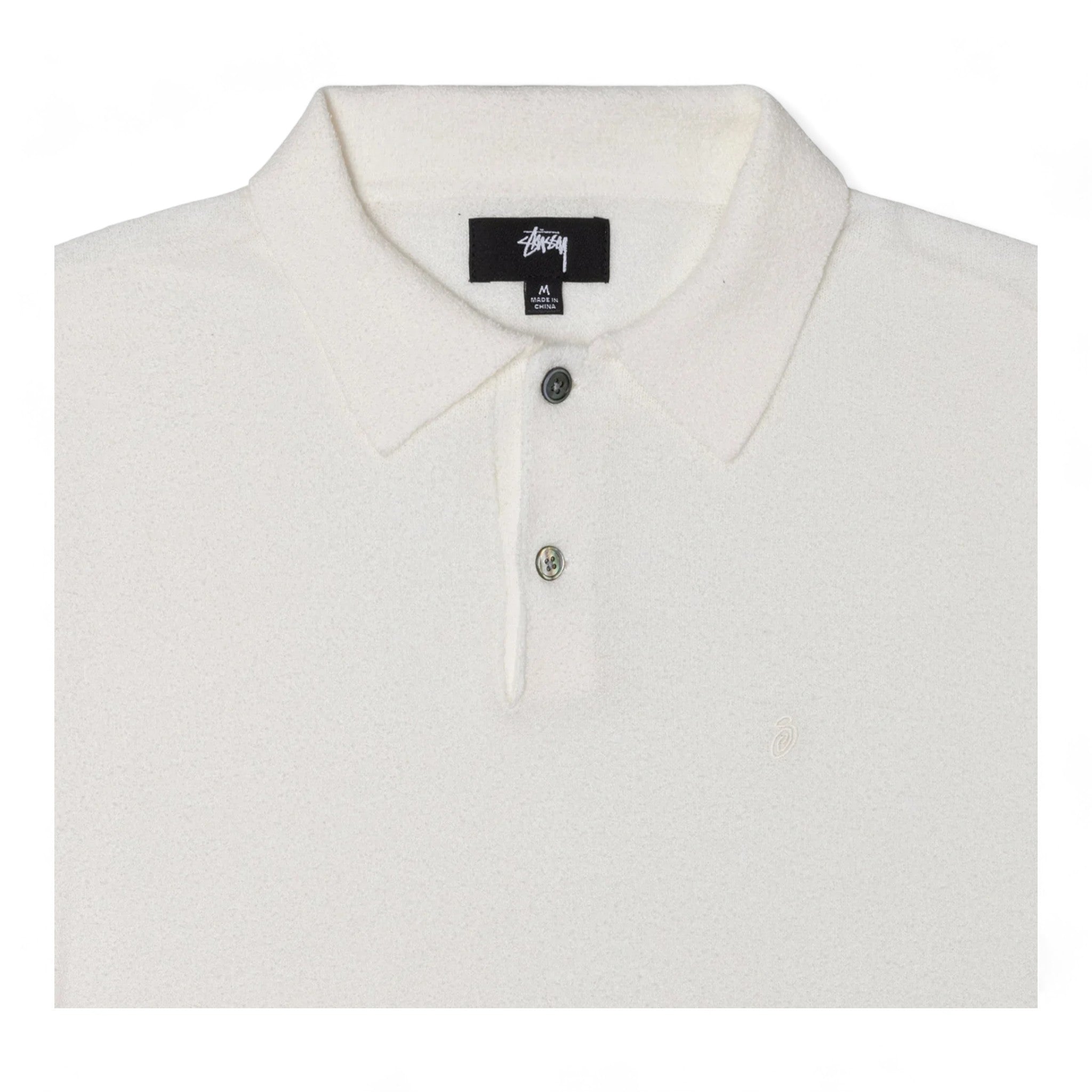 Stussy Textured Ss Polo Sweater