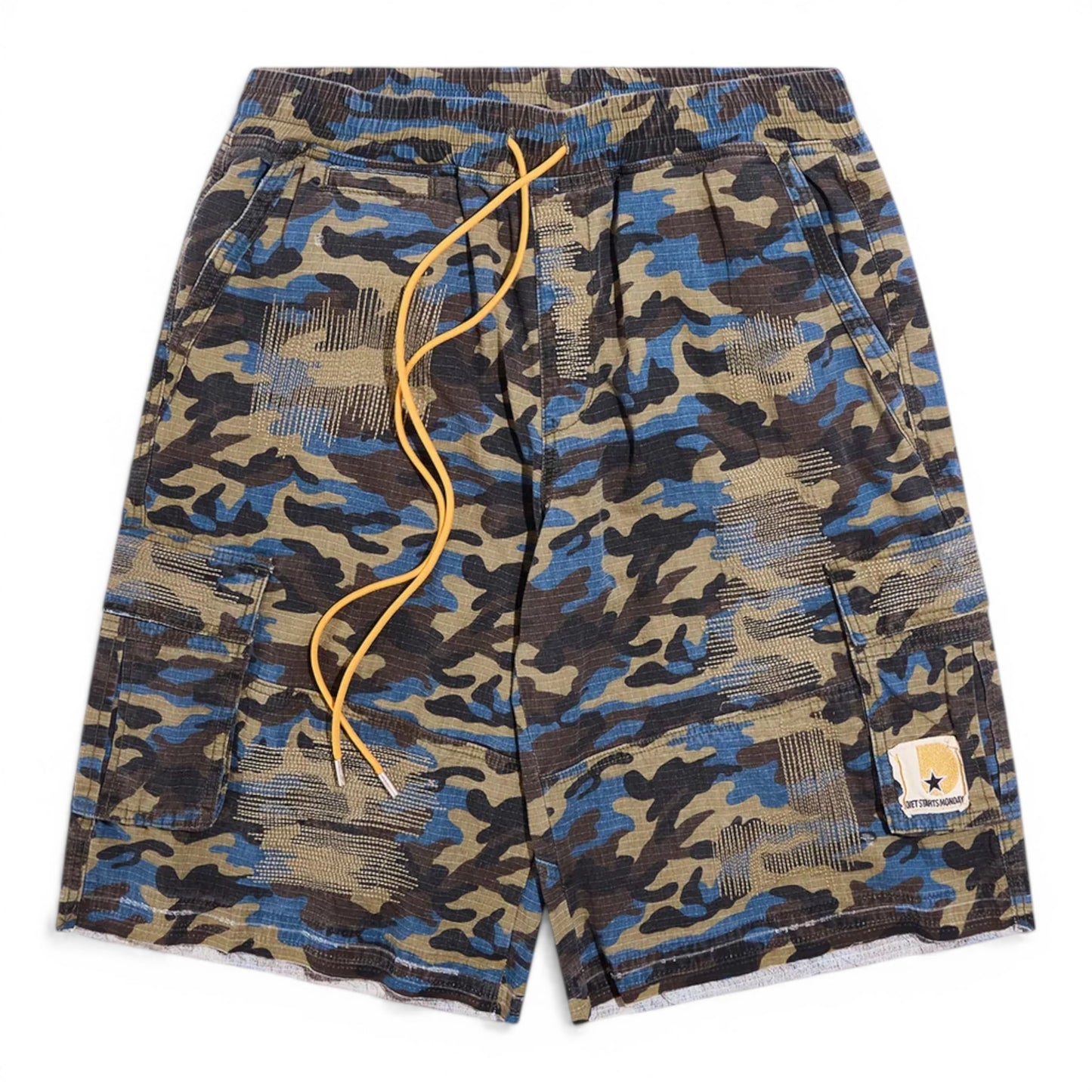 DIET STARTS MONDAY CAMO RIPSTOP CARGO SHORTS