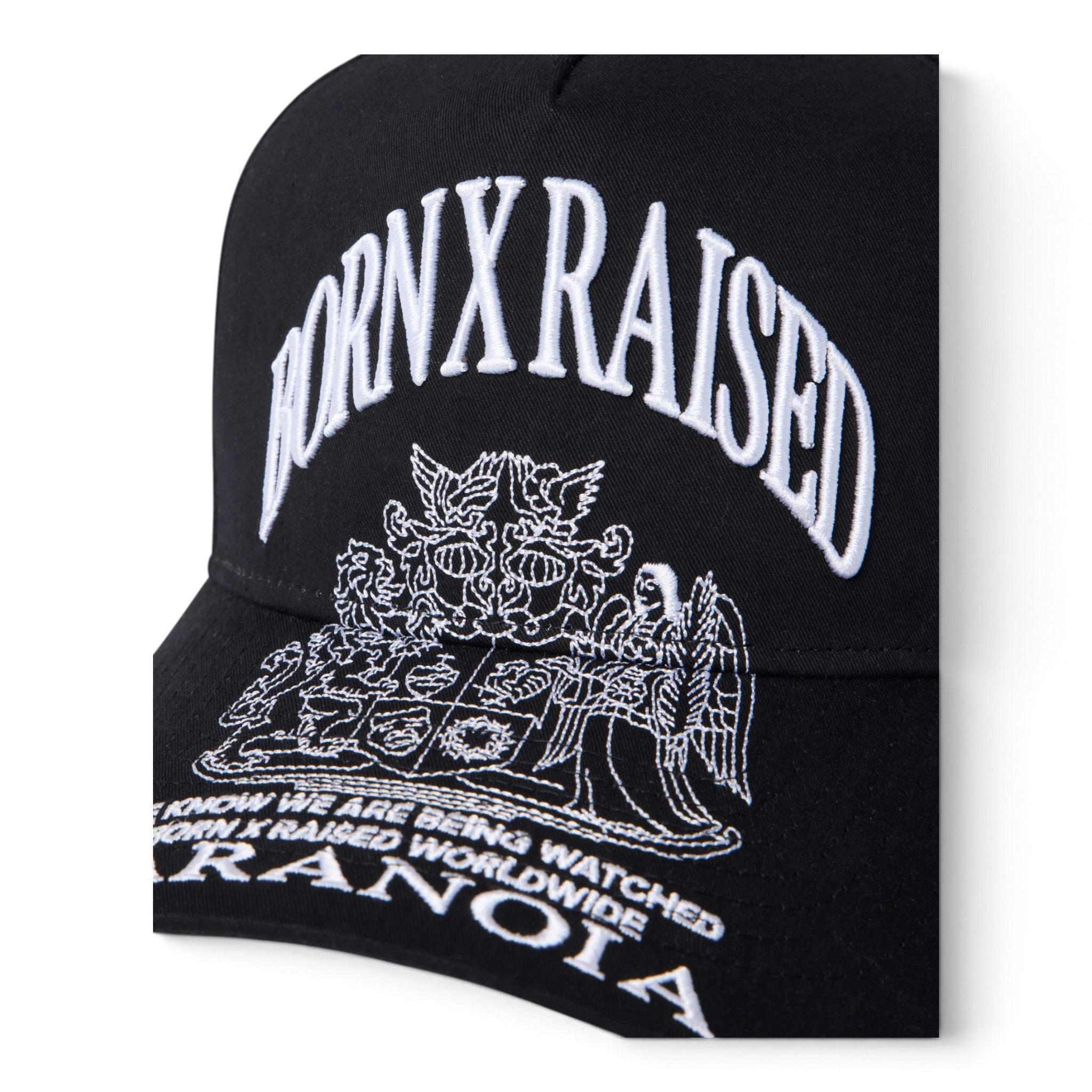 Born X Raised Paranoia Chrest Snapback