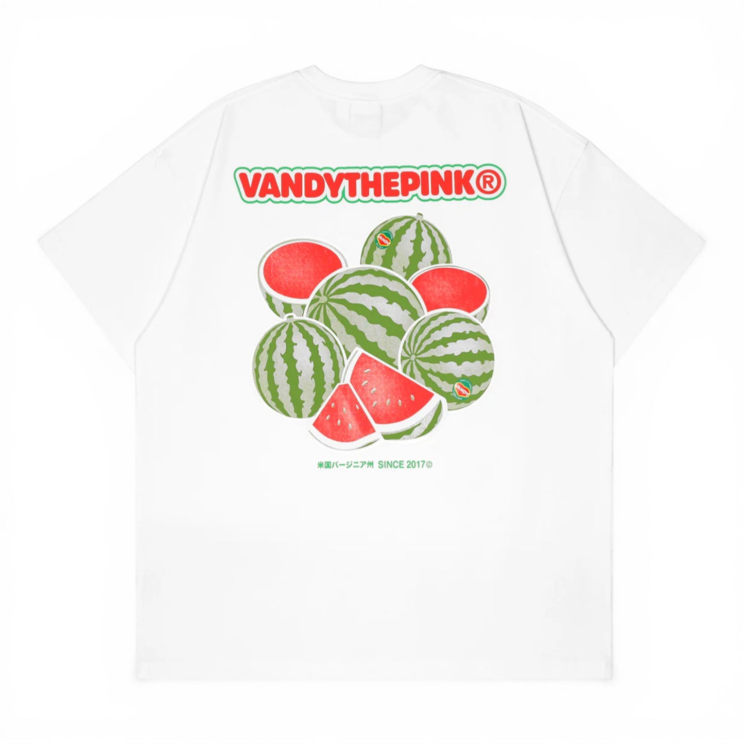 VANDY THE PINK WATERMELON EYE LOGO TEE