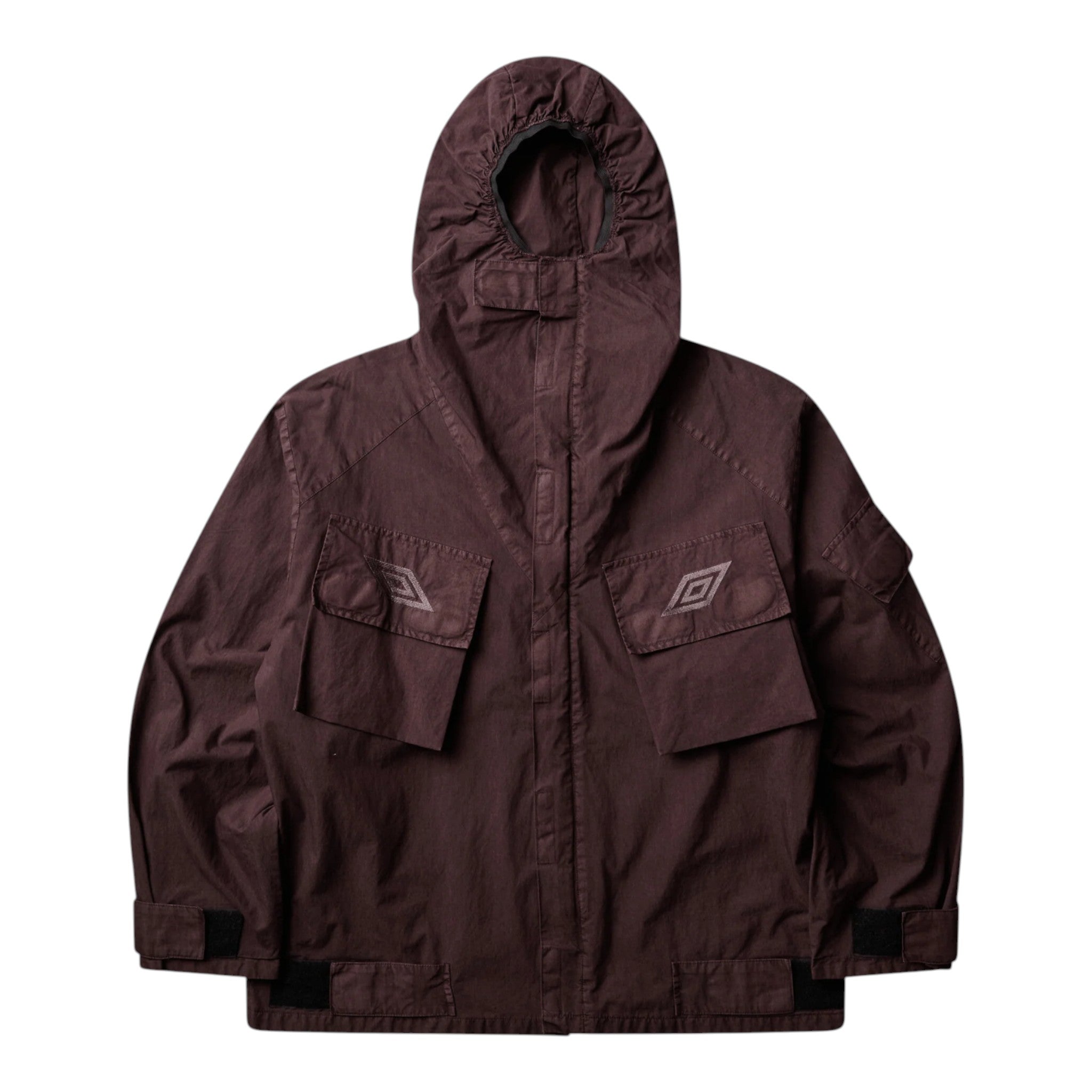 Umbro Midfield Jacket Plum Grey