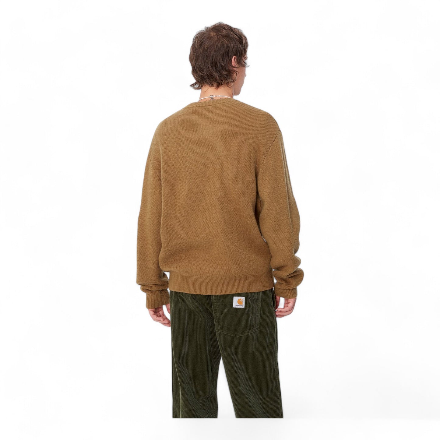 CARHARTT WIP BROWN DUCKS SWEATER