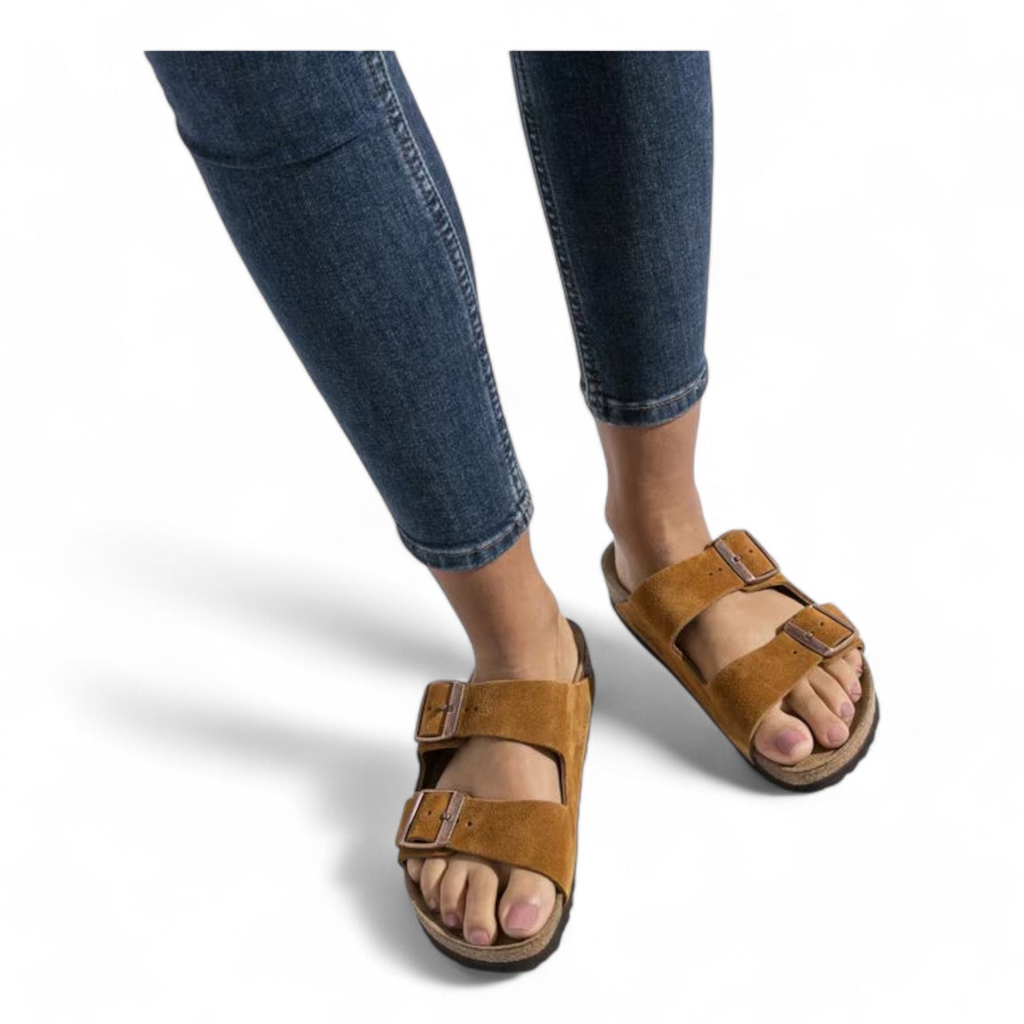 BIRKENSTOCK ARIZONA SOFT FOOTBED SUEDE