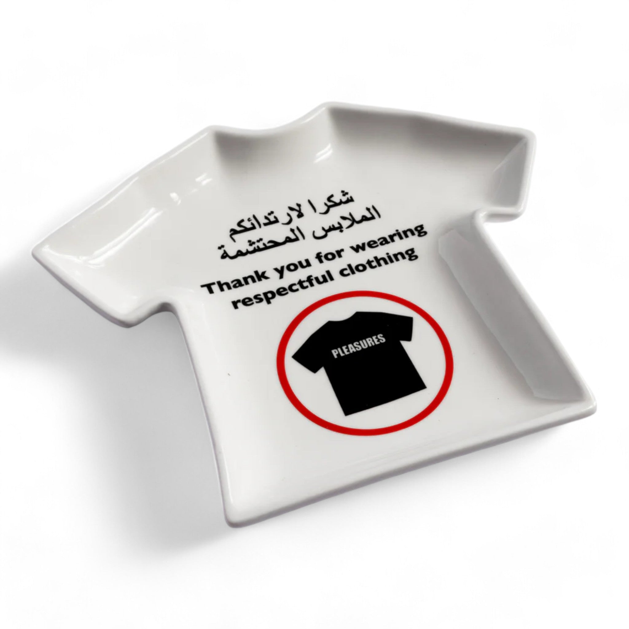 Pleasures Respectable Ceramic Tray