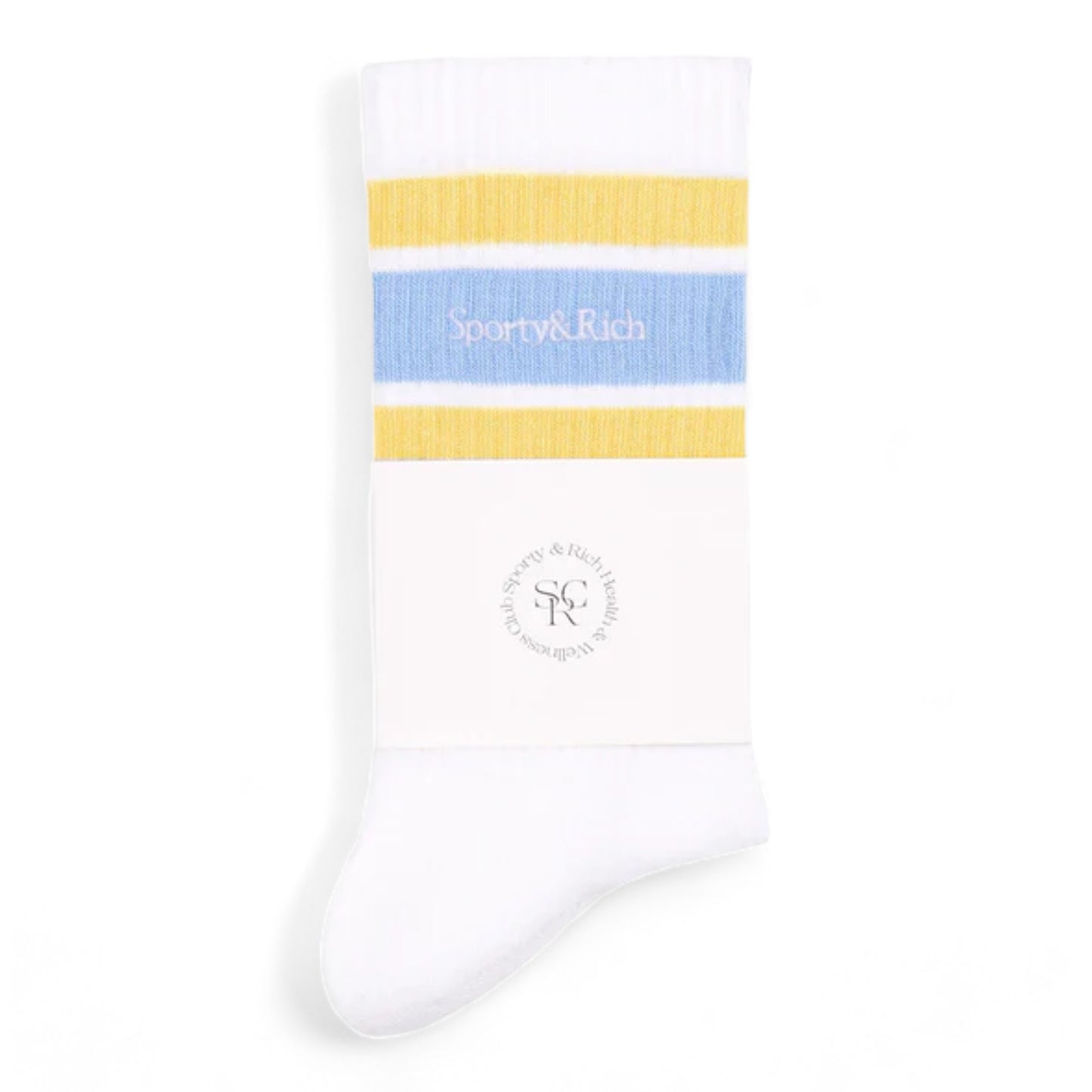 SPORTY & RICH SERIF LOGO SOCKS