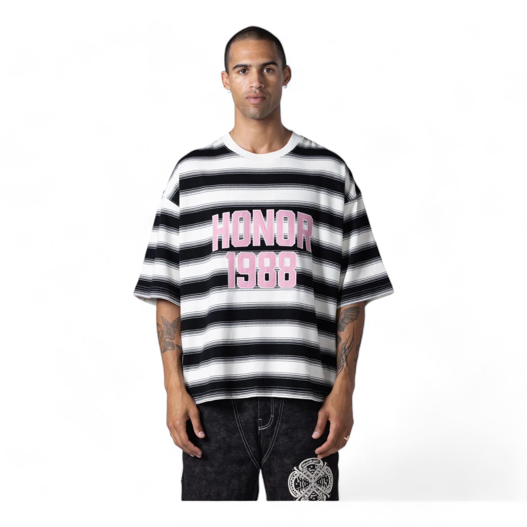 Honor The Gift 1988 Box Stripee Tee