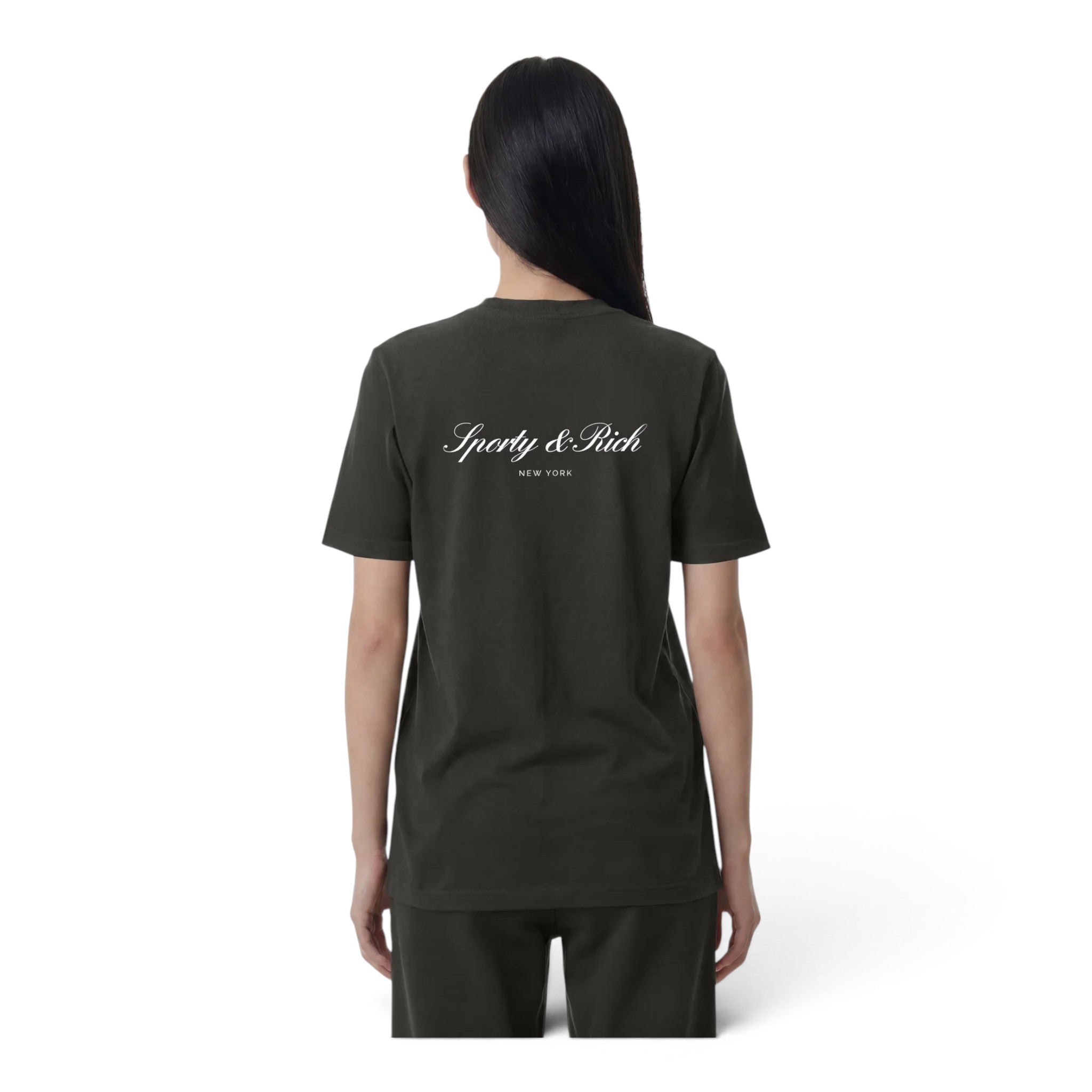 Sporty & Rich Signature NY T-Shirt