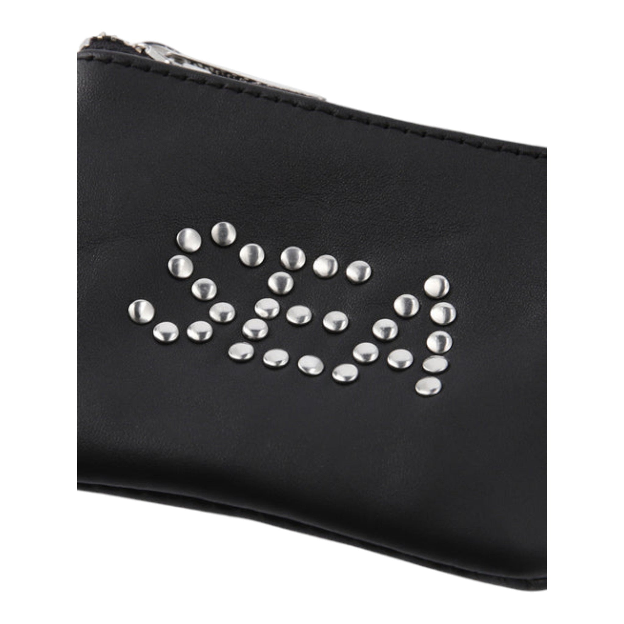Wind And Sea Studded Leather Coin Case