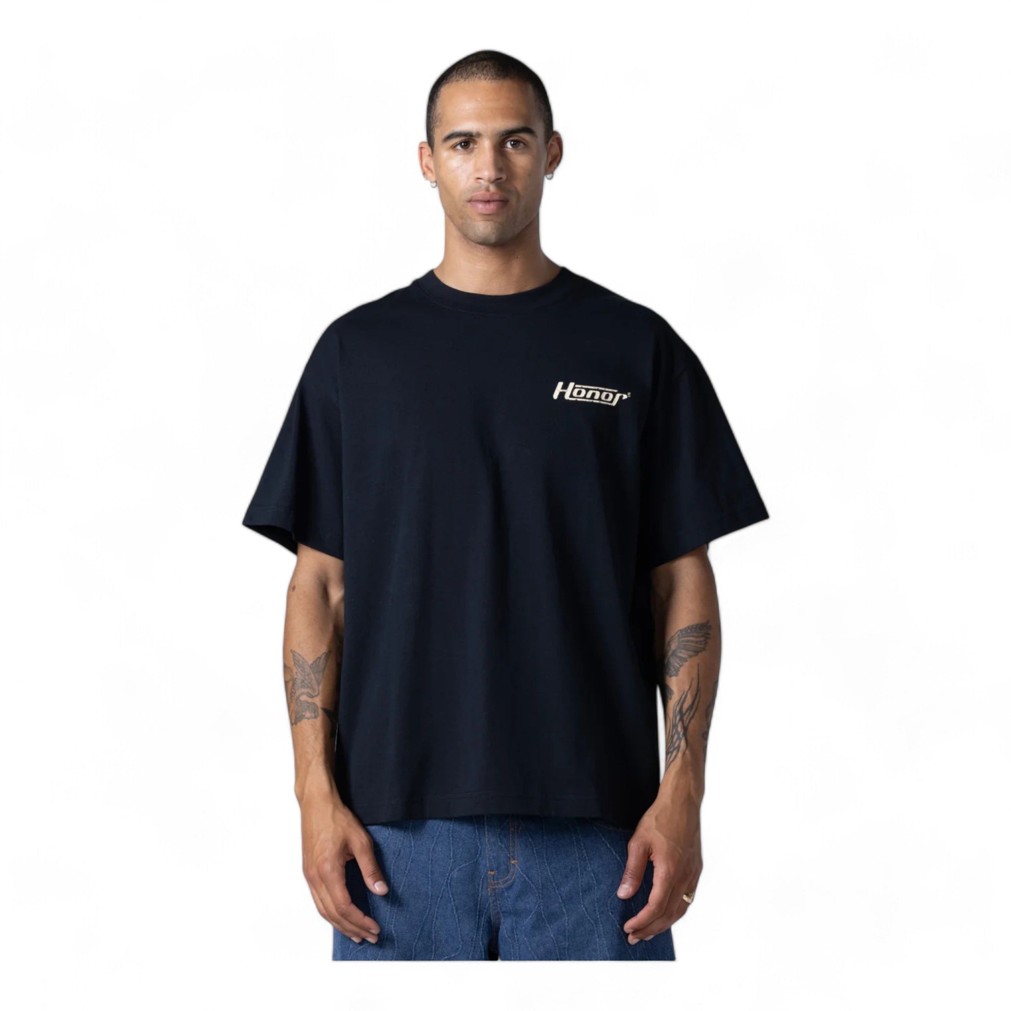 Honor The Gift Honor Globe Logo Tee