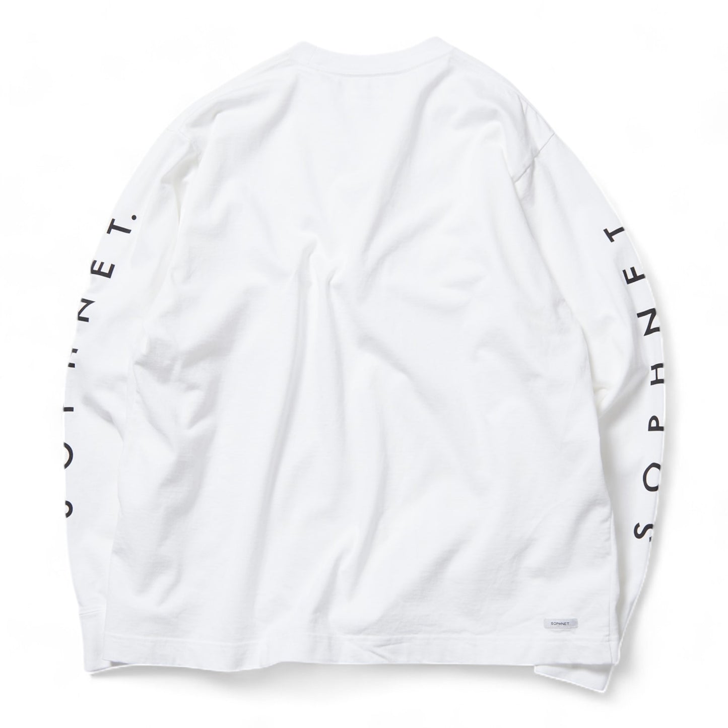 SOPHNET. SOPHNET. LOGO L/S WIDE TEE