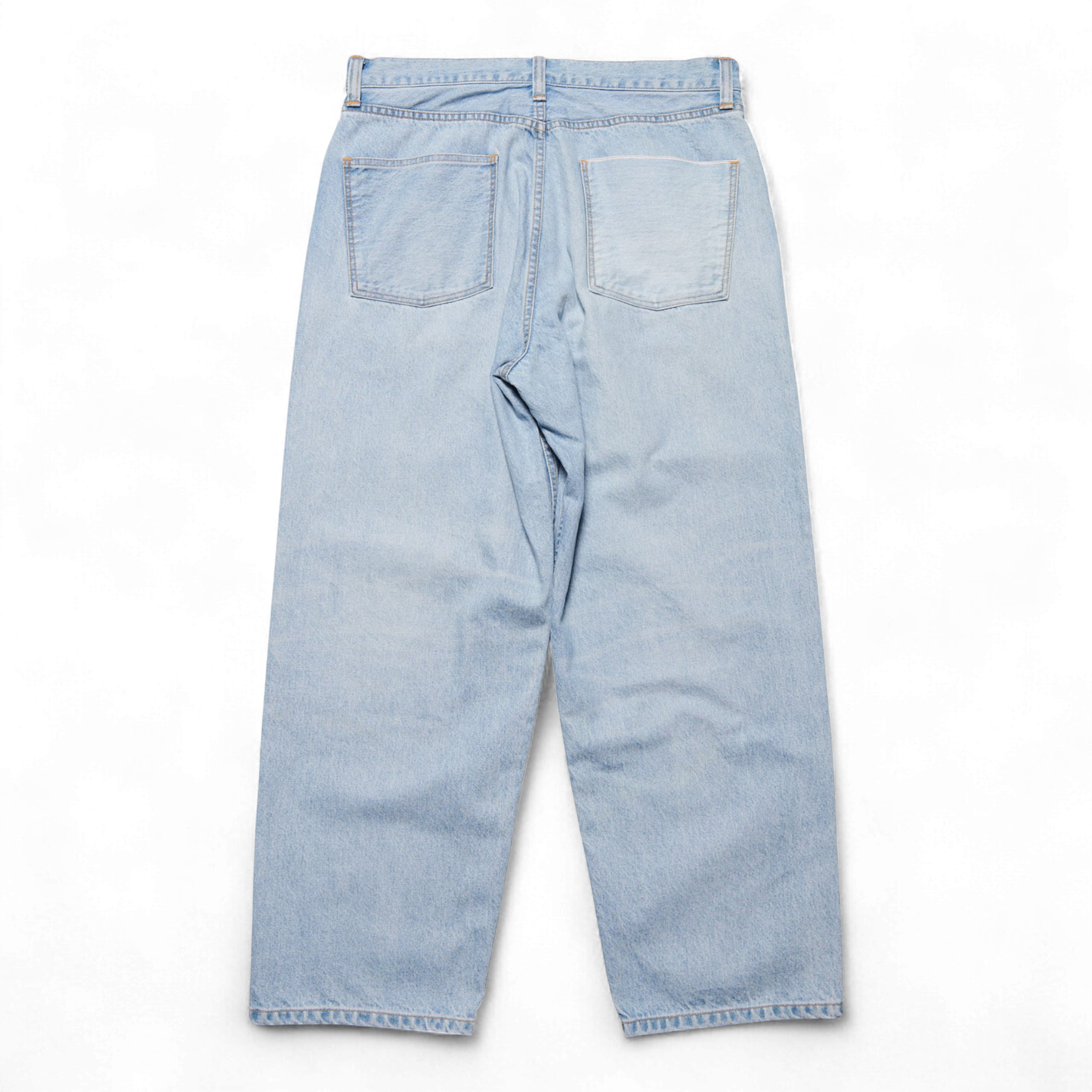 Uniform Experiment Washed Denim Bold-fit Jeans