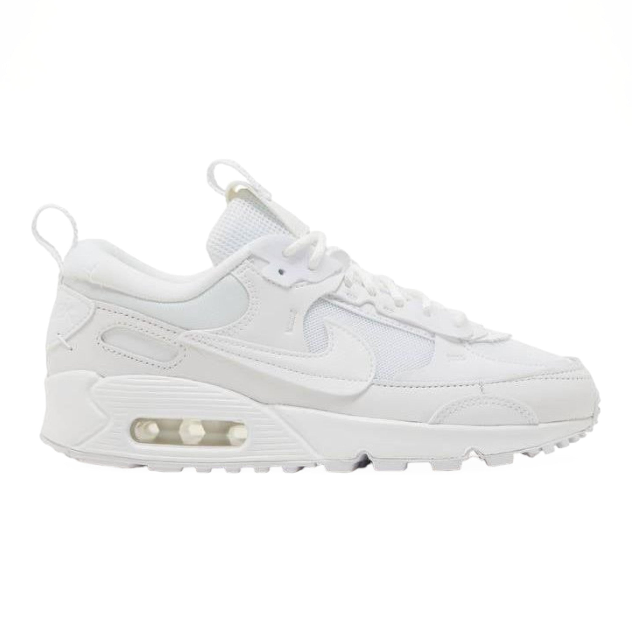 Wmns Nike Air Max 90 Futura 'Triple White'