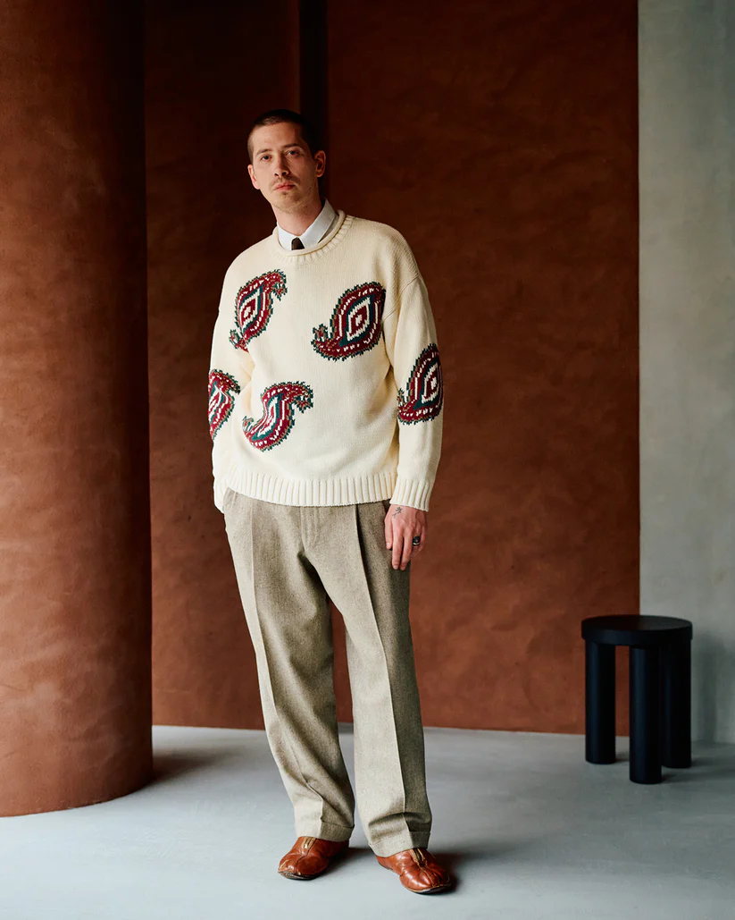 WIND AND SEA PAISELY SEA KNIT