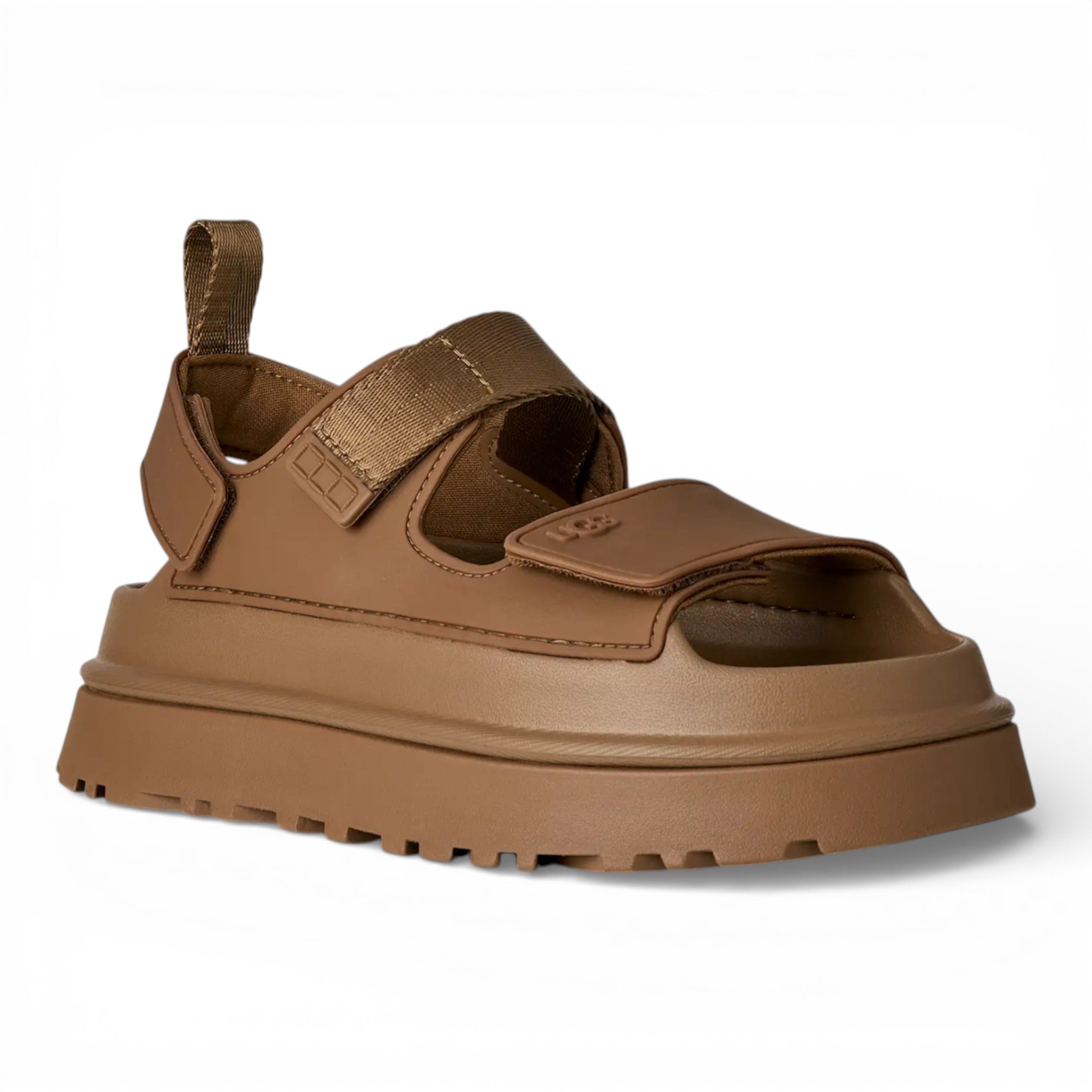 Womens Ugg Goldenglow Sandal Bison Brown